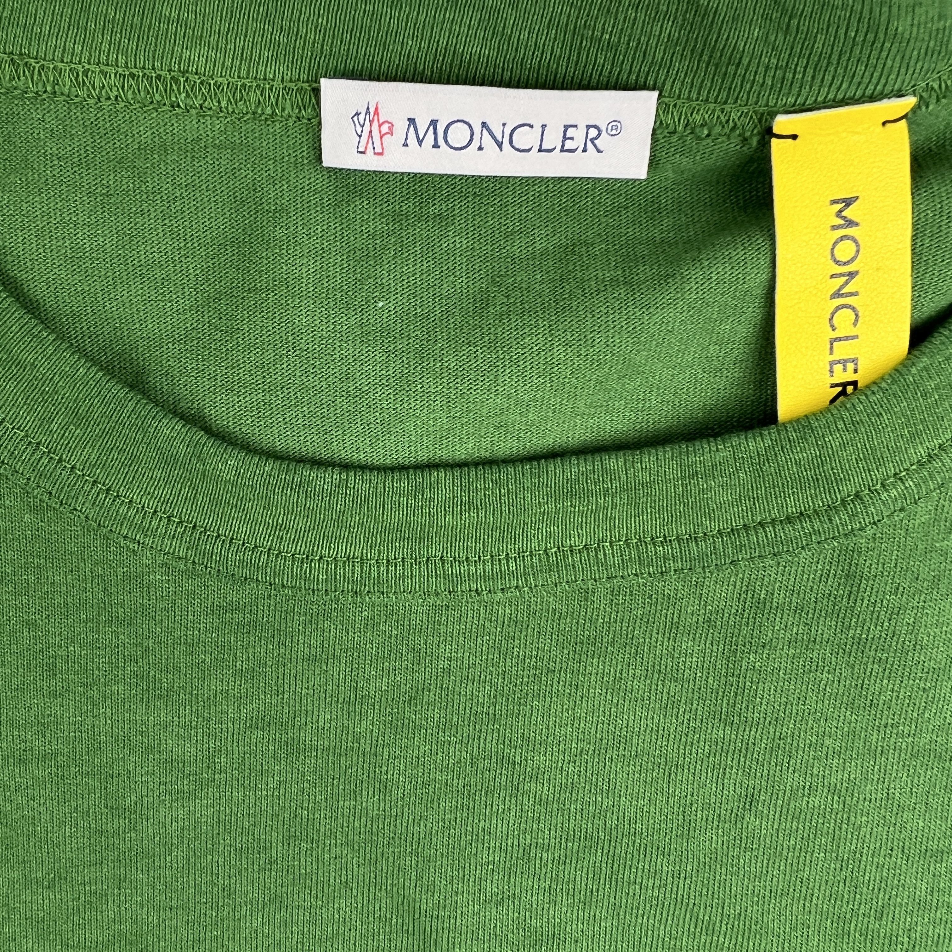JW Anderson × Moncler Moncler X J.W Anderson Green Girocollo T-Shirt Size US S / EU 44-46 / 1 - 4 Thumbnail