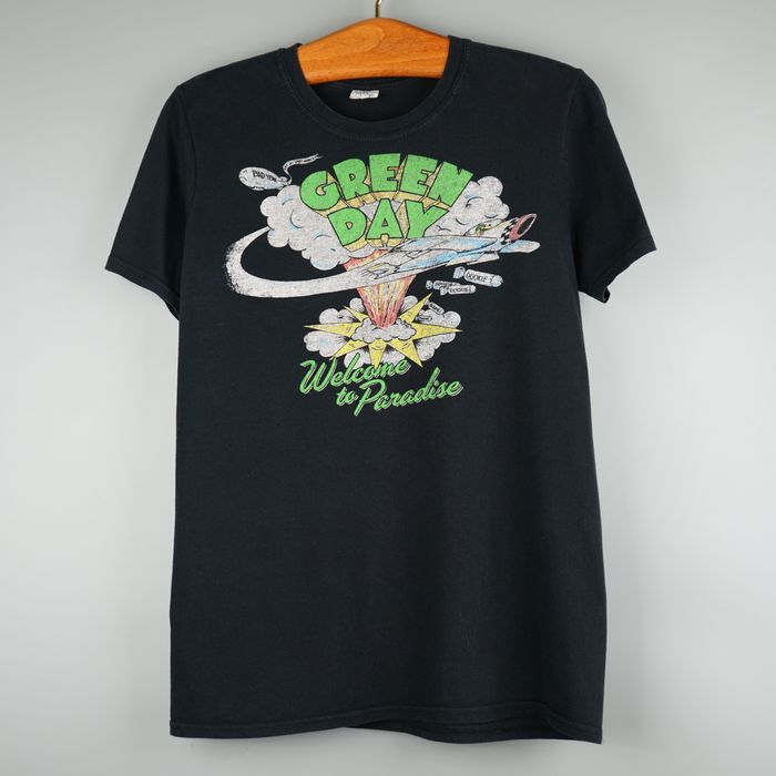 Maglietta Green Day Dookie Maglietta Ufficiale Green Day 'Dookie' - Colore Grigio, Nuova Con Etichette. Per Veri Fan Del Punk Rock! Maglietta Uomo Grigia - Foto 8