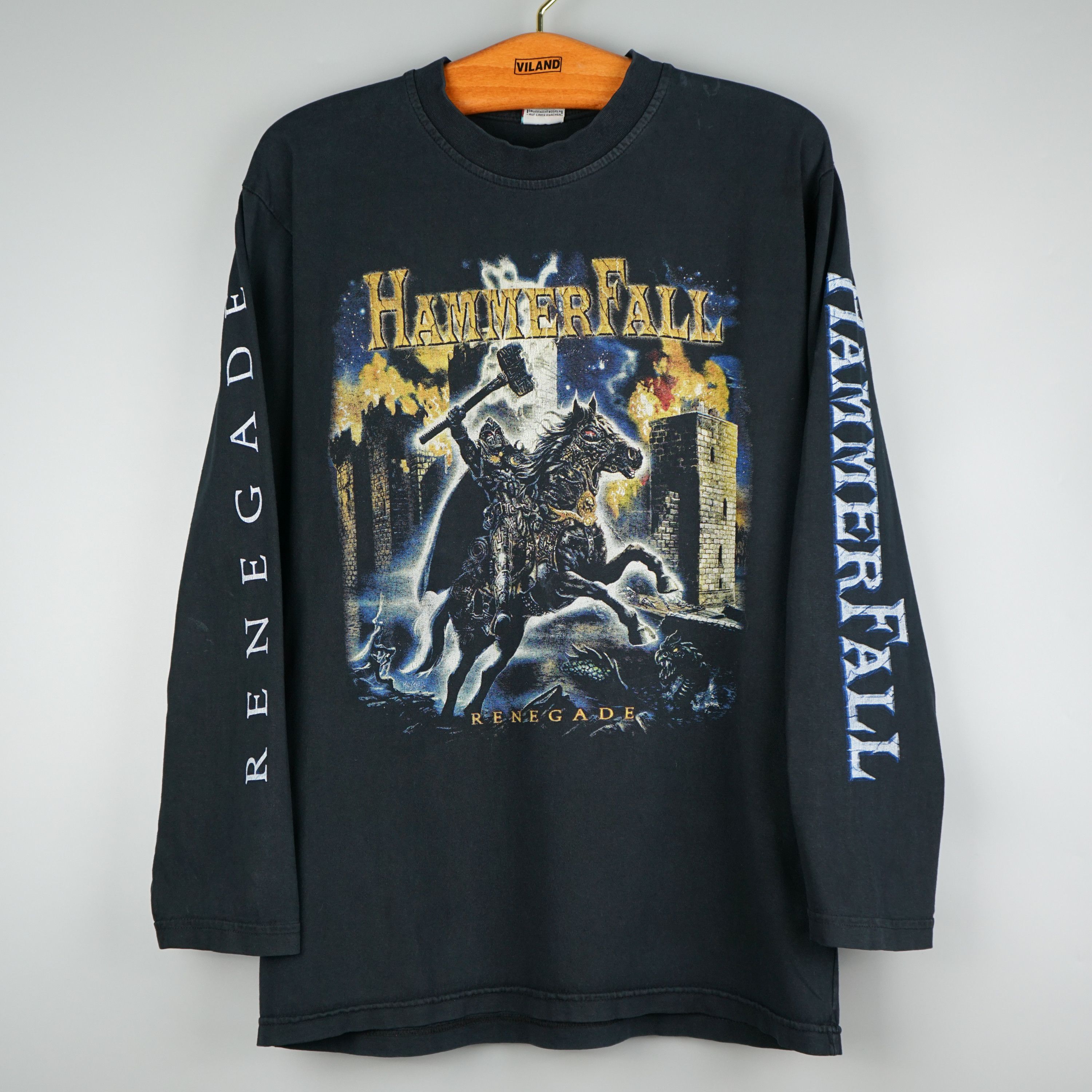 Band Tees × Vintage 2000 hammerfall t-shirt renegade album Size US M / EU 48-50 / 2 - 1 Thumbnail