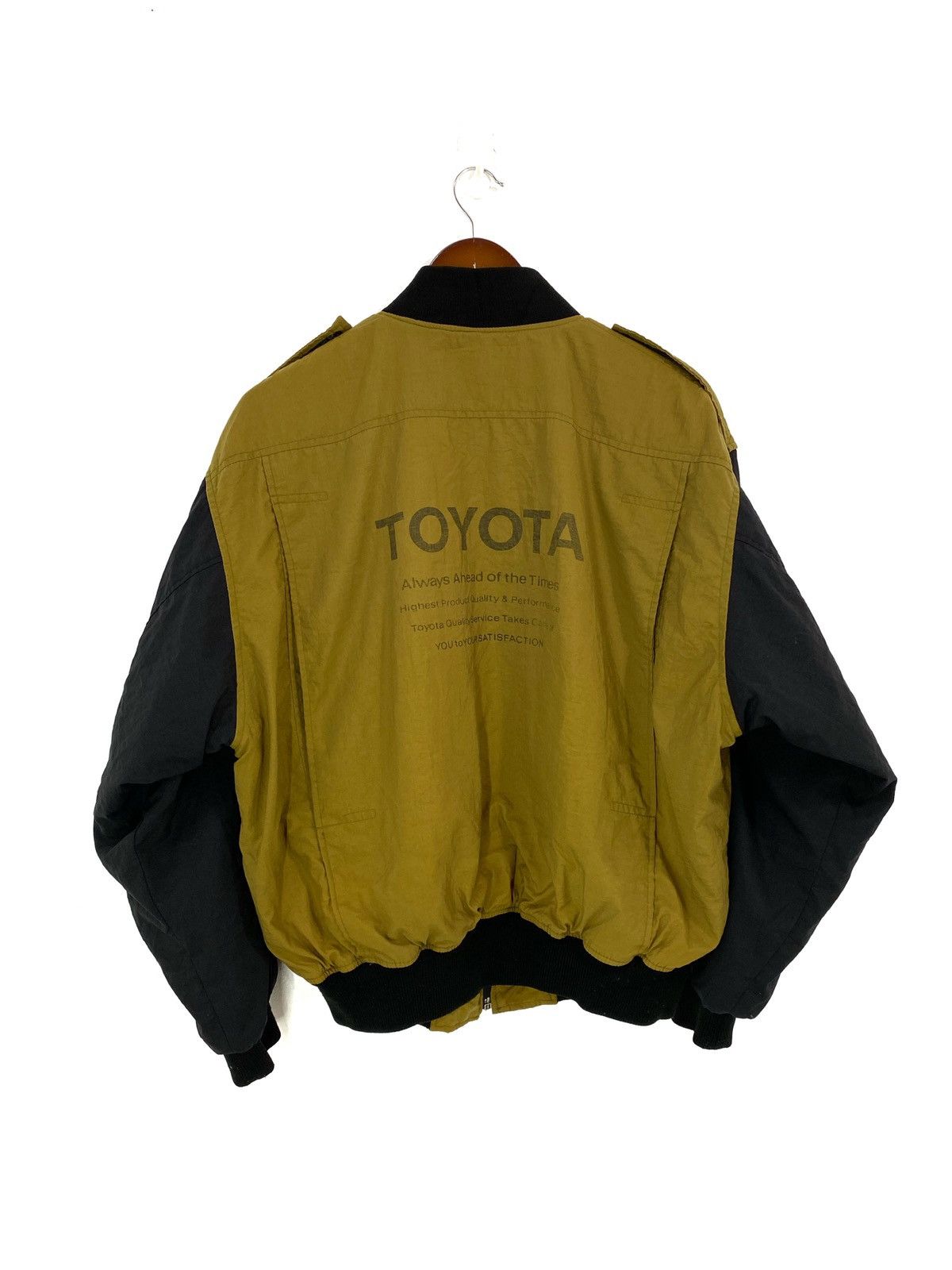 Sports Specialties Vintage Toyota Bomber Jacket Two Tone Colour Size US M / EU 48-50 / 2 - 1 Thumbnail