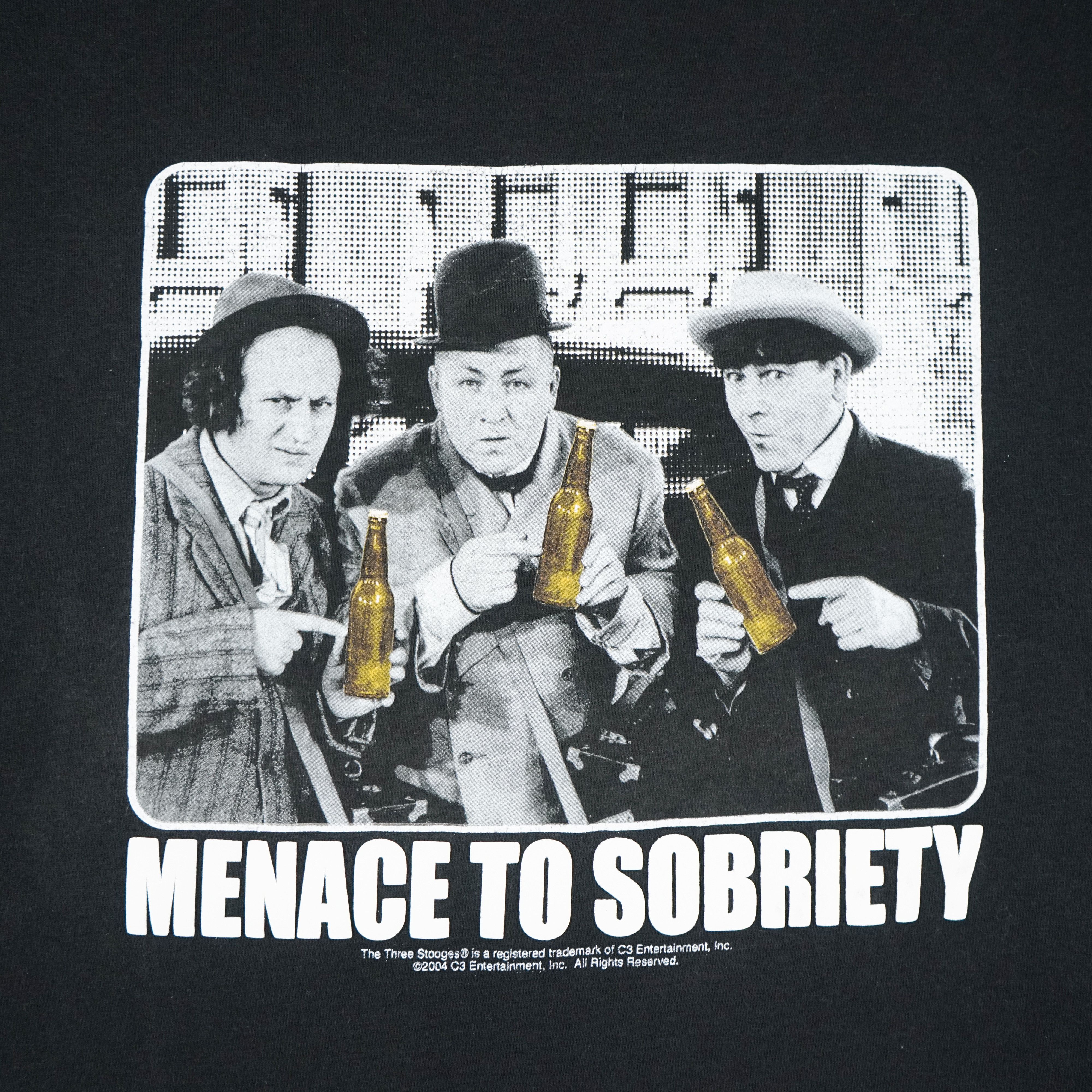 Vintage vintage the three stooges t shirt 2004 Size US M / EU 48-50 / 2 - 2 Thumbnail