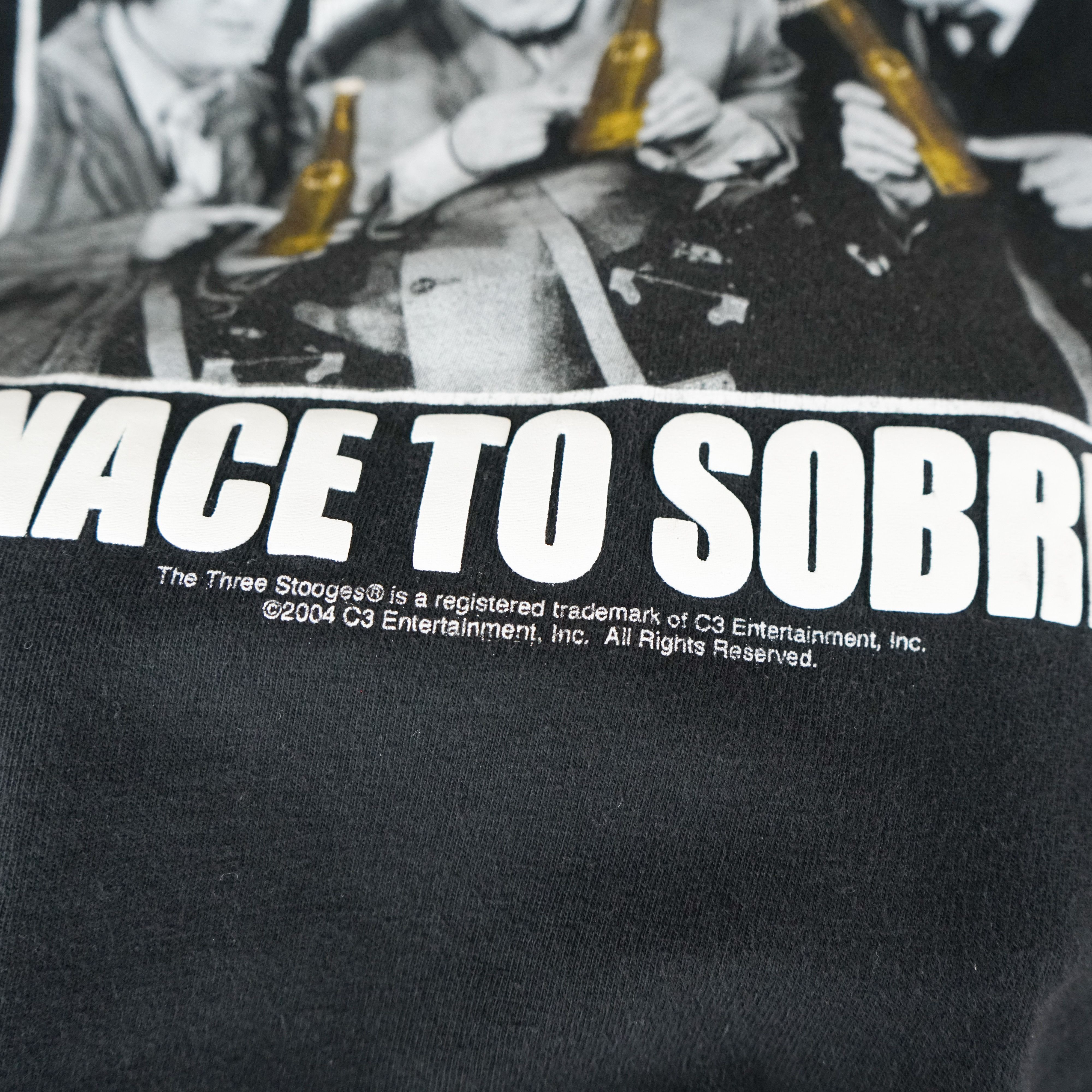 Vintage vintage the three stooges t shirt 2004 Size US M / EU 48-50 / 2 - 4 Thumbnail
