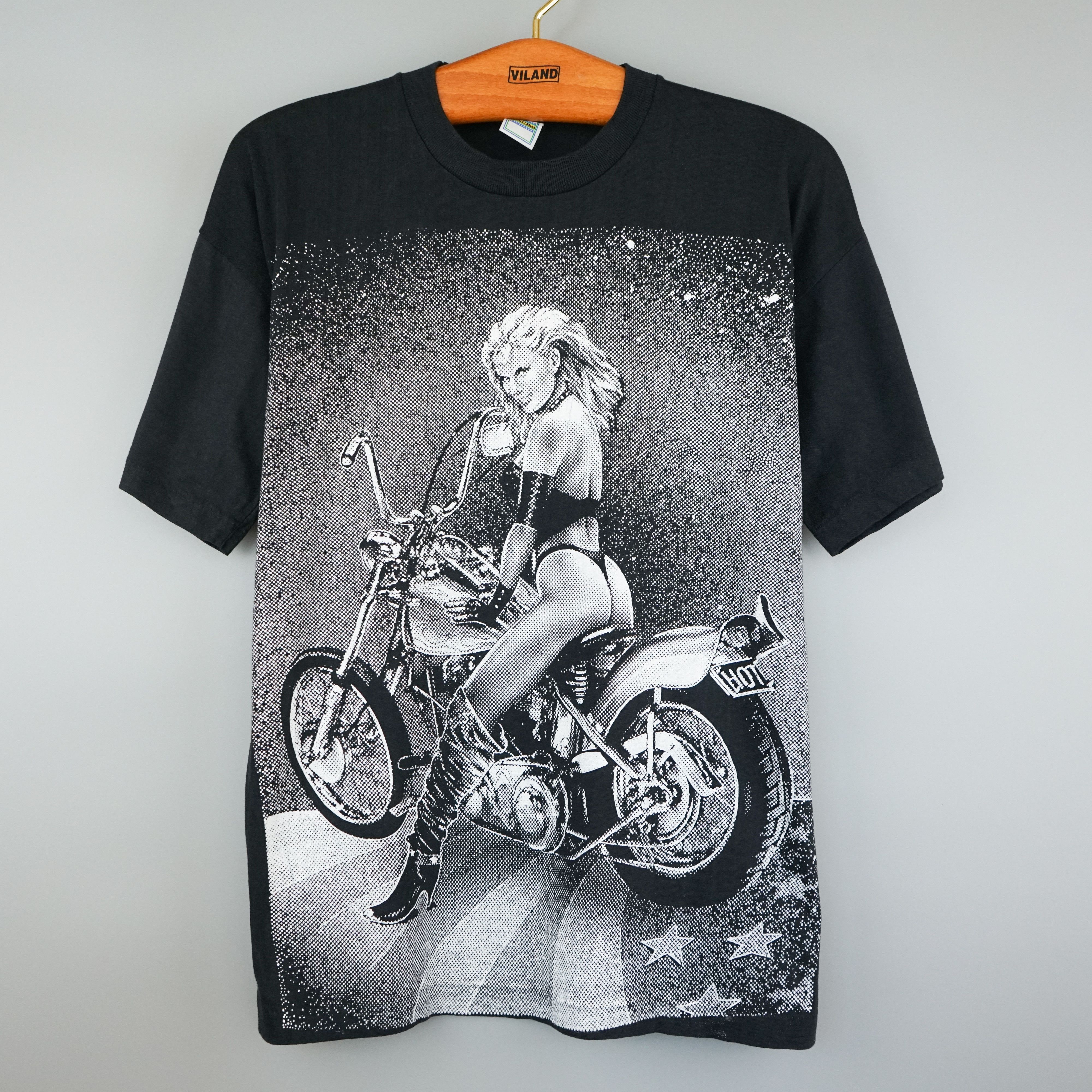 Harley Davidson × Vintage × West Coast Choppers vintage Biker t shirt Single Stitch All Over Print Size US M / EU 48-50 / 2 - 1 Thumbnail
