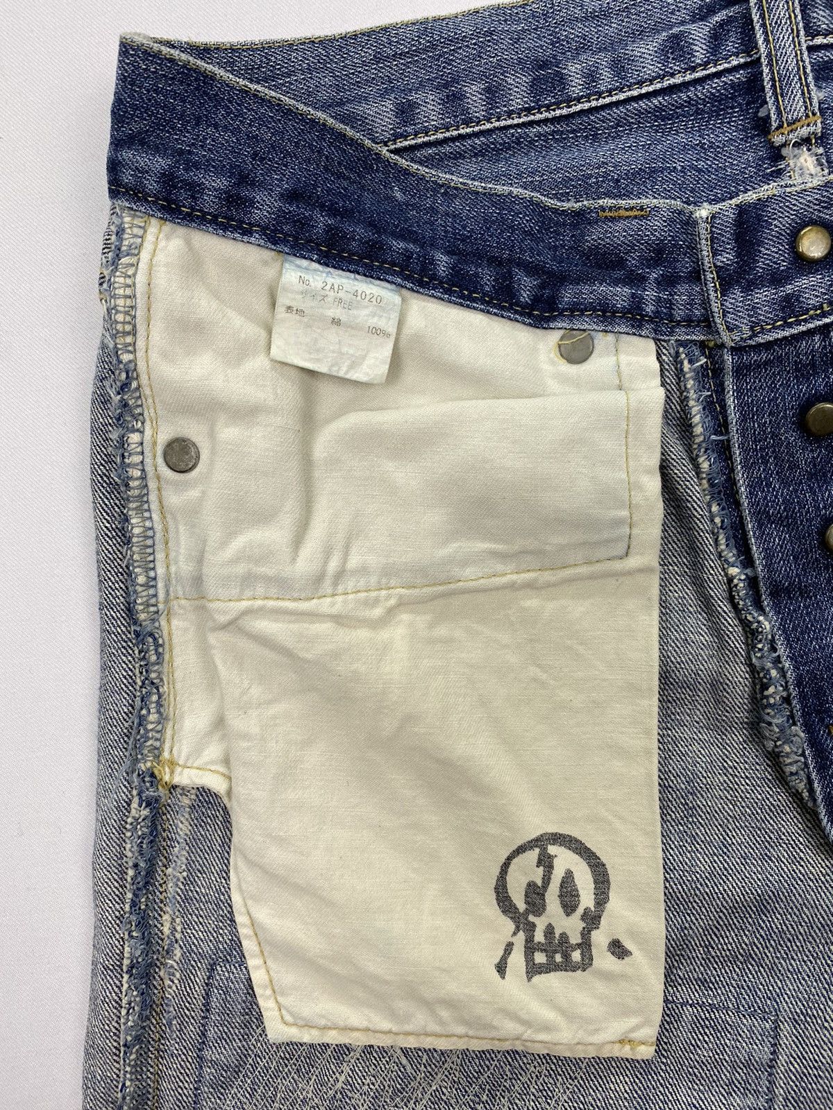 Hysteric Glamour Hysteric Glamour Distressed Patchwork Denim Size US 30 / EU 46 - 15 Thumbnail