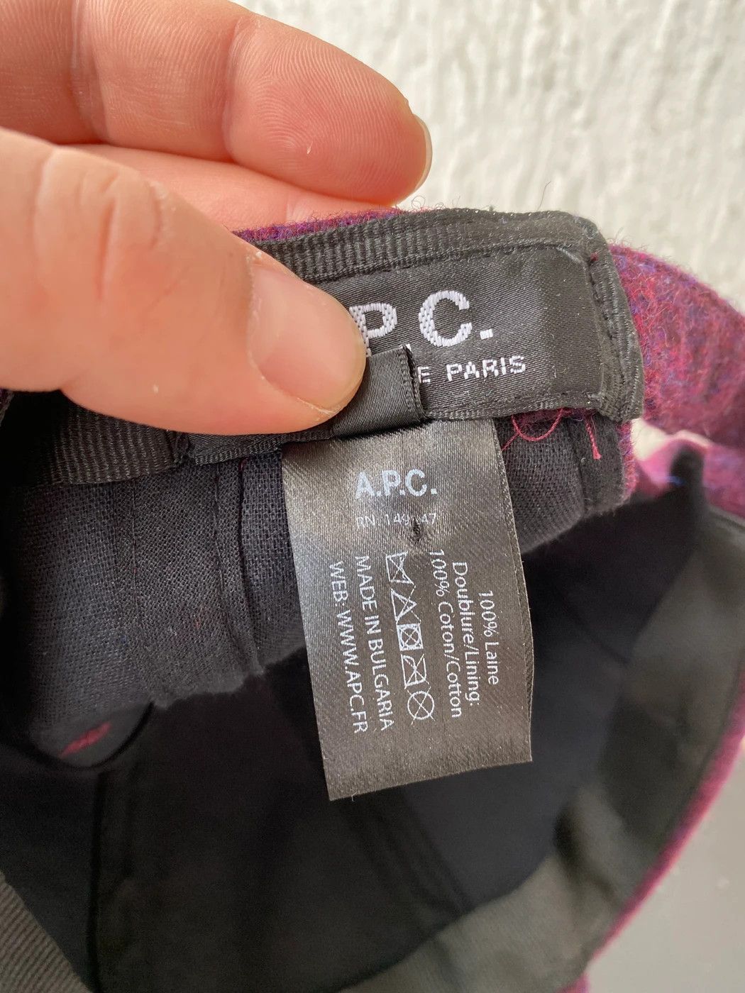 A.P.C. BNWOT 'aaron' wool baseball hat Size ONE SIZE - 6 Thumbnail