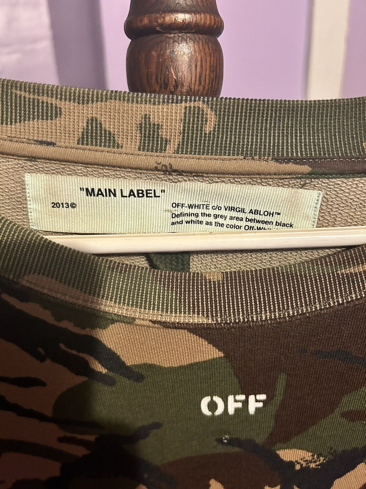 Off-White Off White crewneck Size US L / EU 52-54 / 3 - 3 Thumbnail