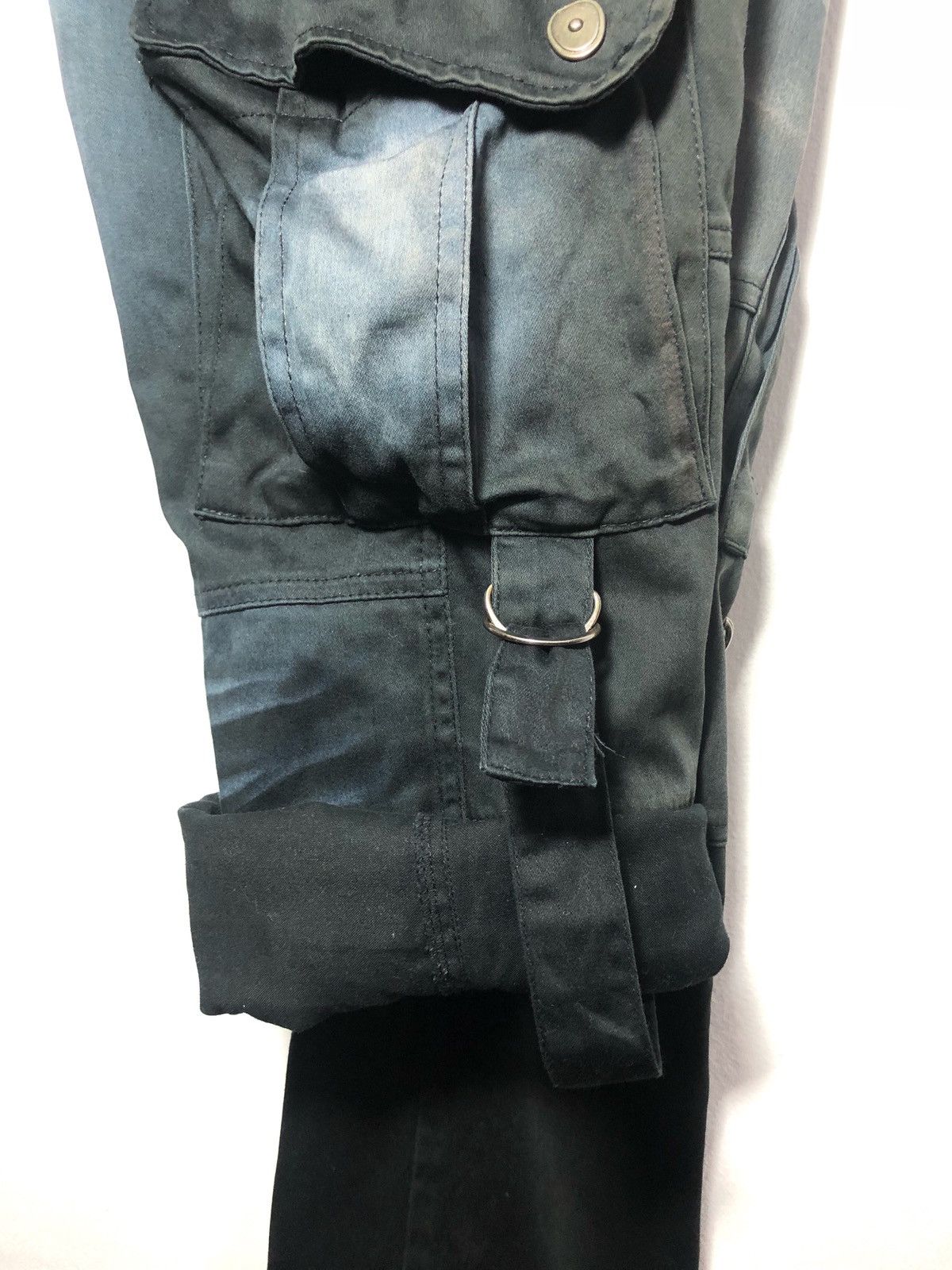 Japanese Brand JapaneseBrand Lowbox Distress Cargo Pants Military Tactical Size US 30 / EU 46 - 12 Thumbnail