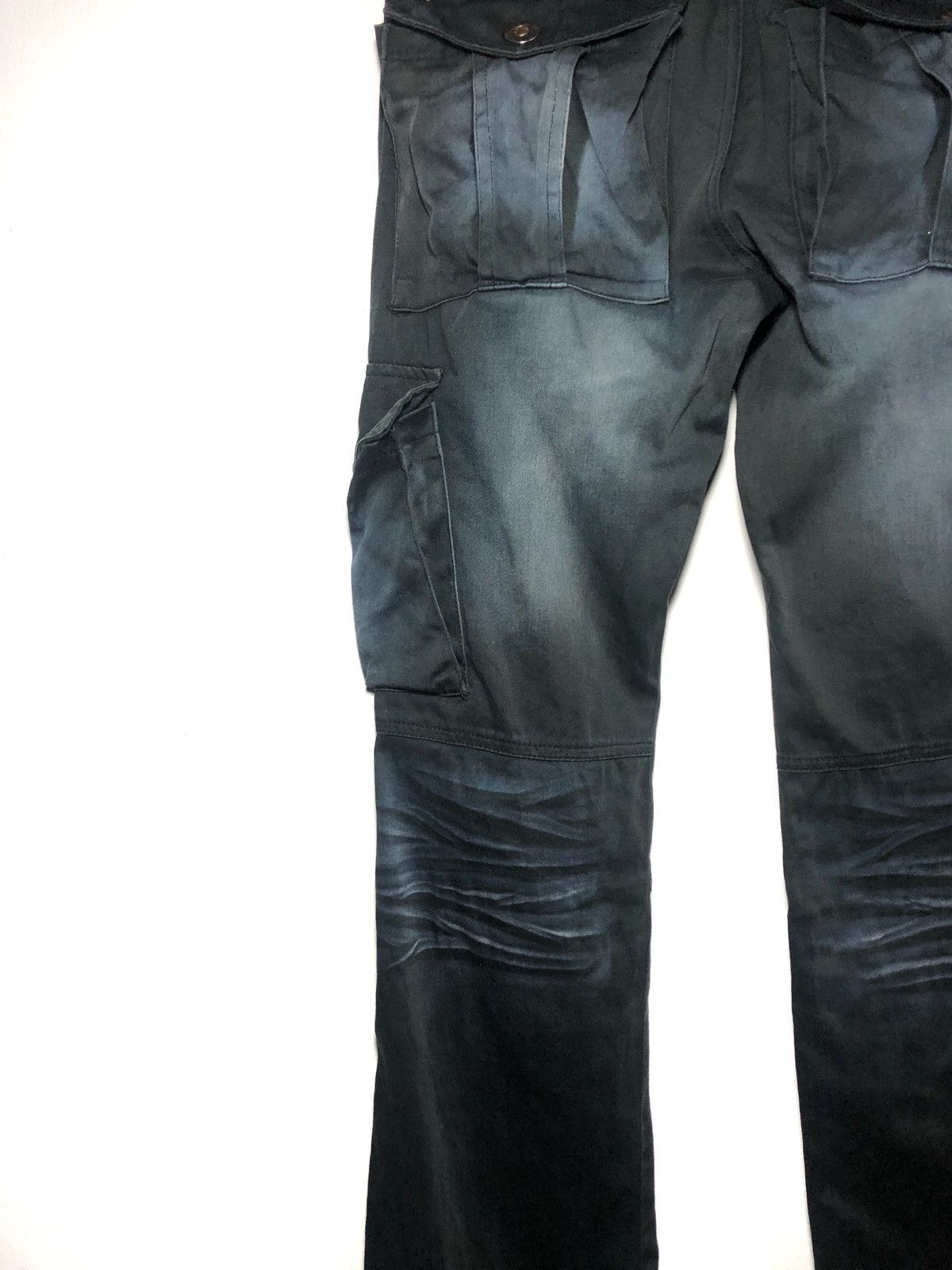Japanese Brand JapaneseBrand Lowbox Distress Cargo Pants Military Tactical Size US 30 / EU 46 - 6 Thumbnail
