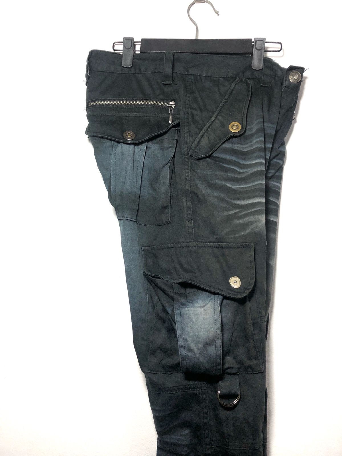 Japanese Brand JapaneseBrand Lowbox Distress Cargo Pants Military Tactical Size US 30 / EU 46 - 10 Thumbnail
