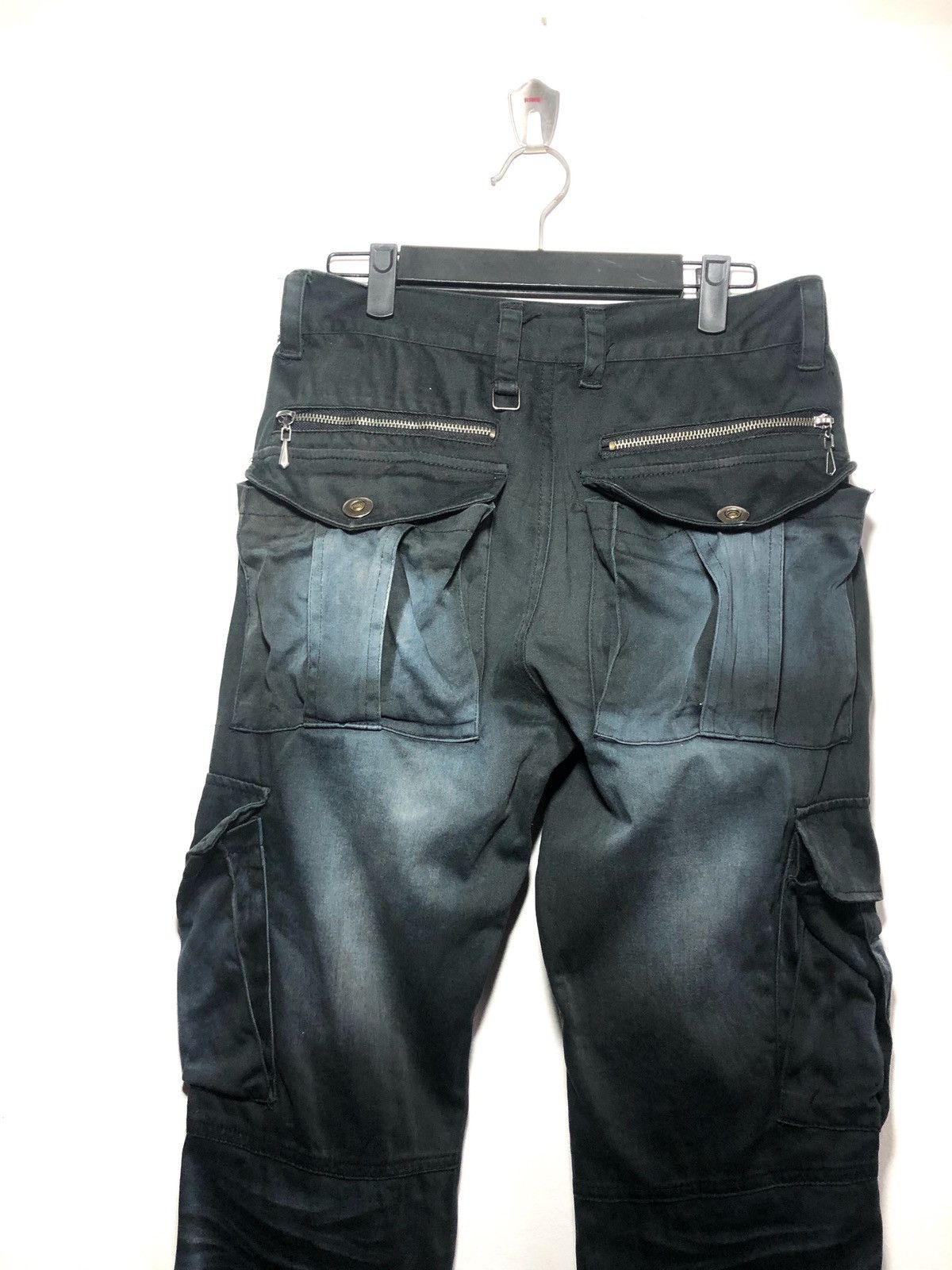 Japanese Brand JapaneseBrand Lowbox Distress Cargo Pants Military Tactical Size US 30 / EU 46 - 5 Thumbnail