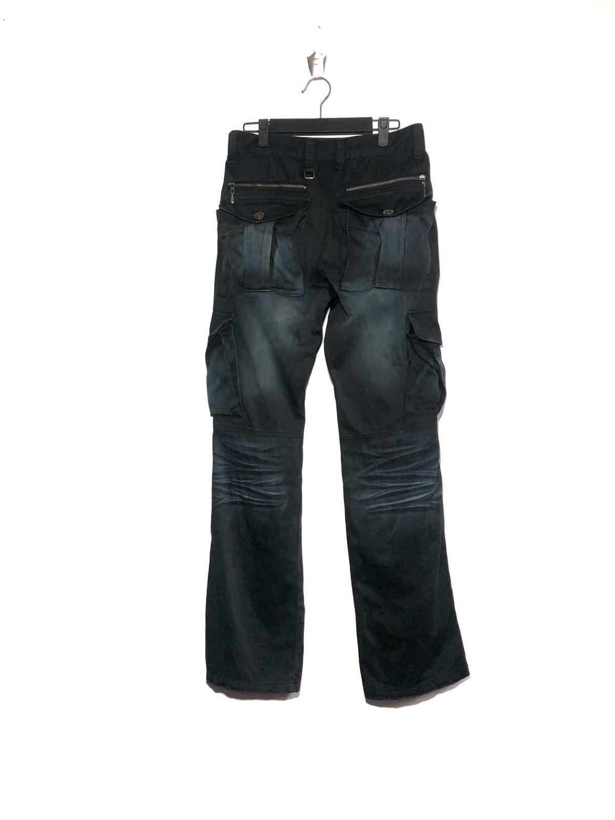 Japanese Brand JapaneseBrand Lowbox Distress Cargo Pants Military Tactical Size US 30 / EU 46 - 4 Thumbnail