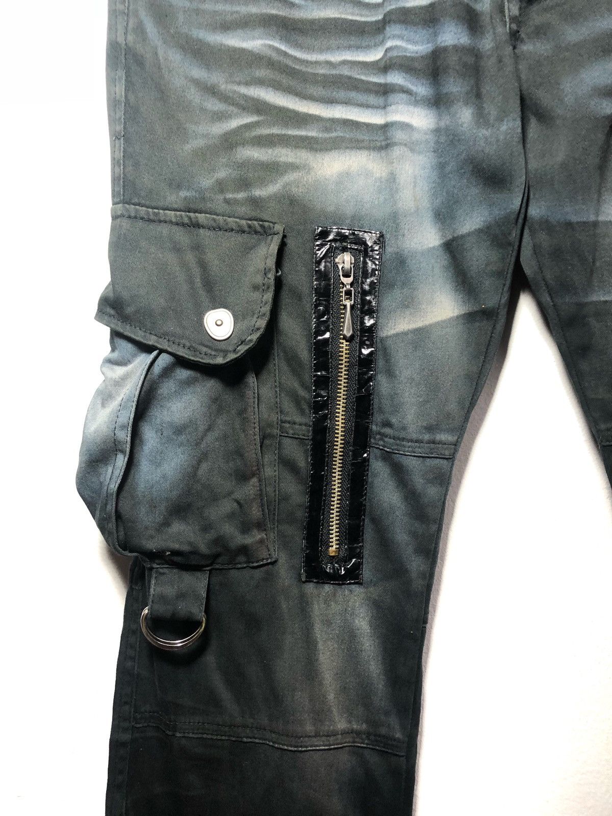 Japanese Brand JapaneseBrand Lowbox Distress Cargo Pants Military Tactical Size US 30 / EU 46 - 3 Thumbnail