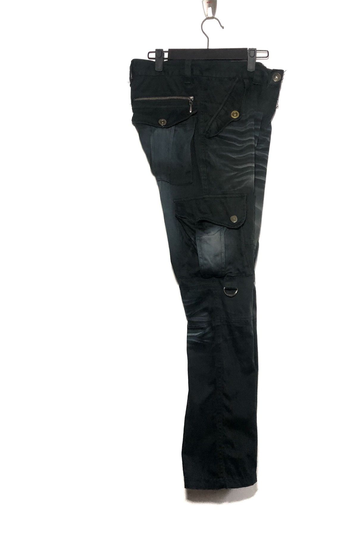 Japanese Brand JapaneseBrand Lowbox Distress Cargo Pants Military Tactical Size US 30 / EU 46 - 9 Thumbnail