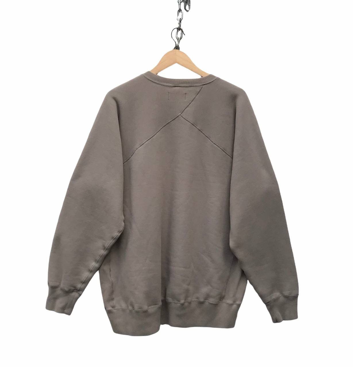 Attachment Attachment Kazuyuki Kumagai Japan Designer Plain Sweatshirt Size US XL / EU 56 / 4 - 2 Thumbnail