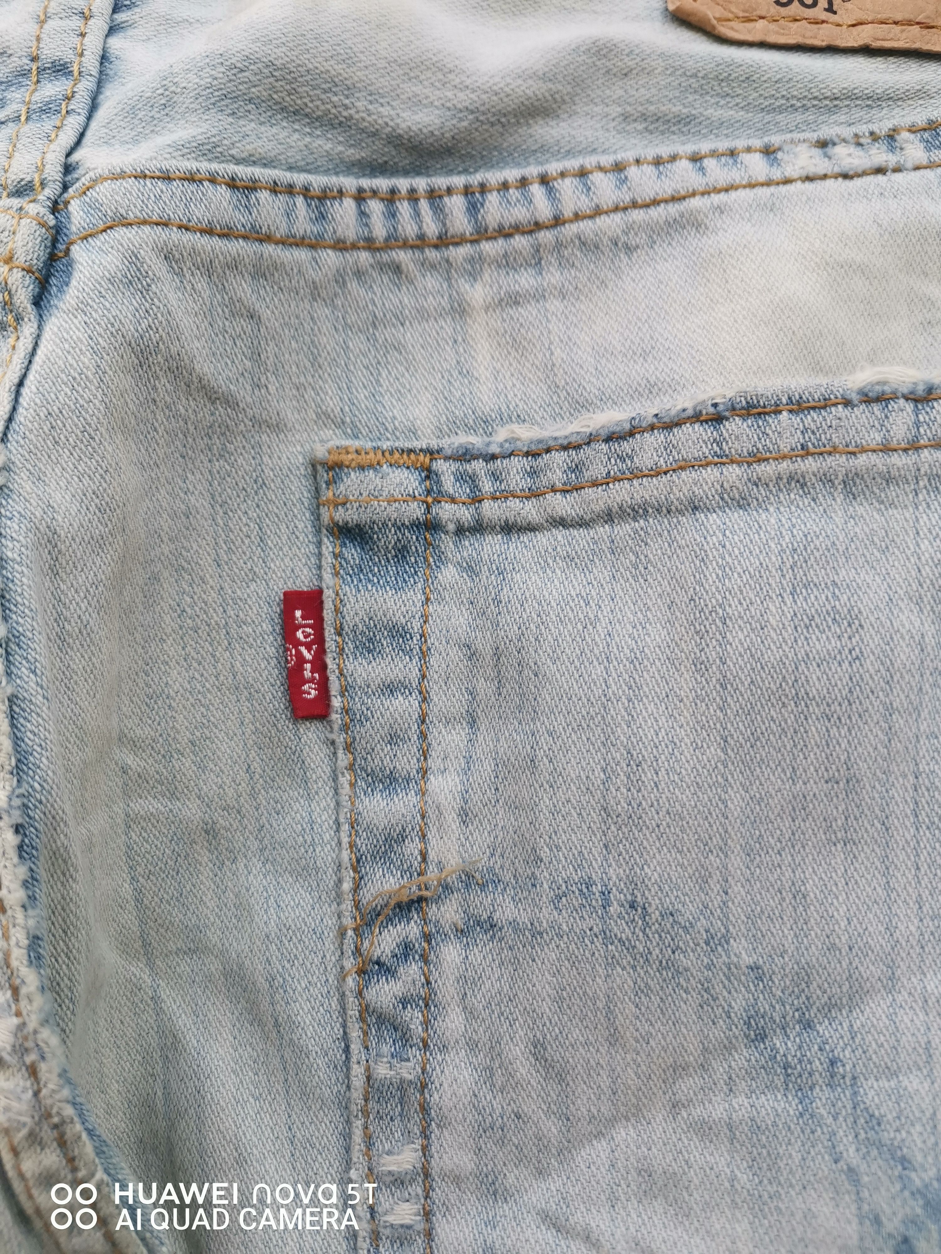Levi's Vintage 90s Levi's 501 Straight Leg Light Wash Jeans Size US 33 - 4 Thumbnail