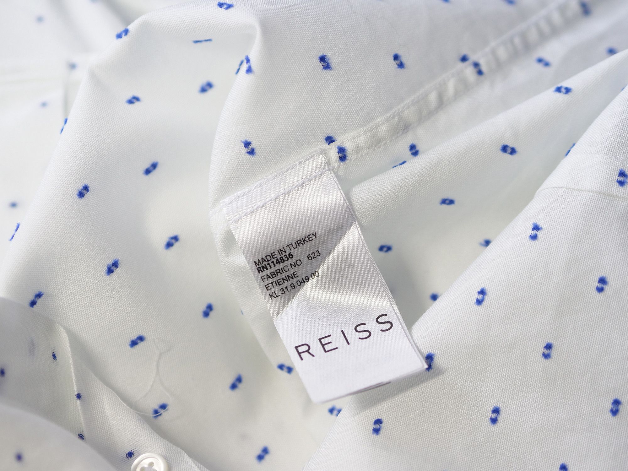 Reiss Reiss white cotton shirt Size US M / EU 48-50 / 2 - 7 Thumbnail