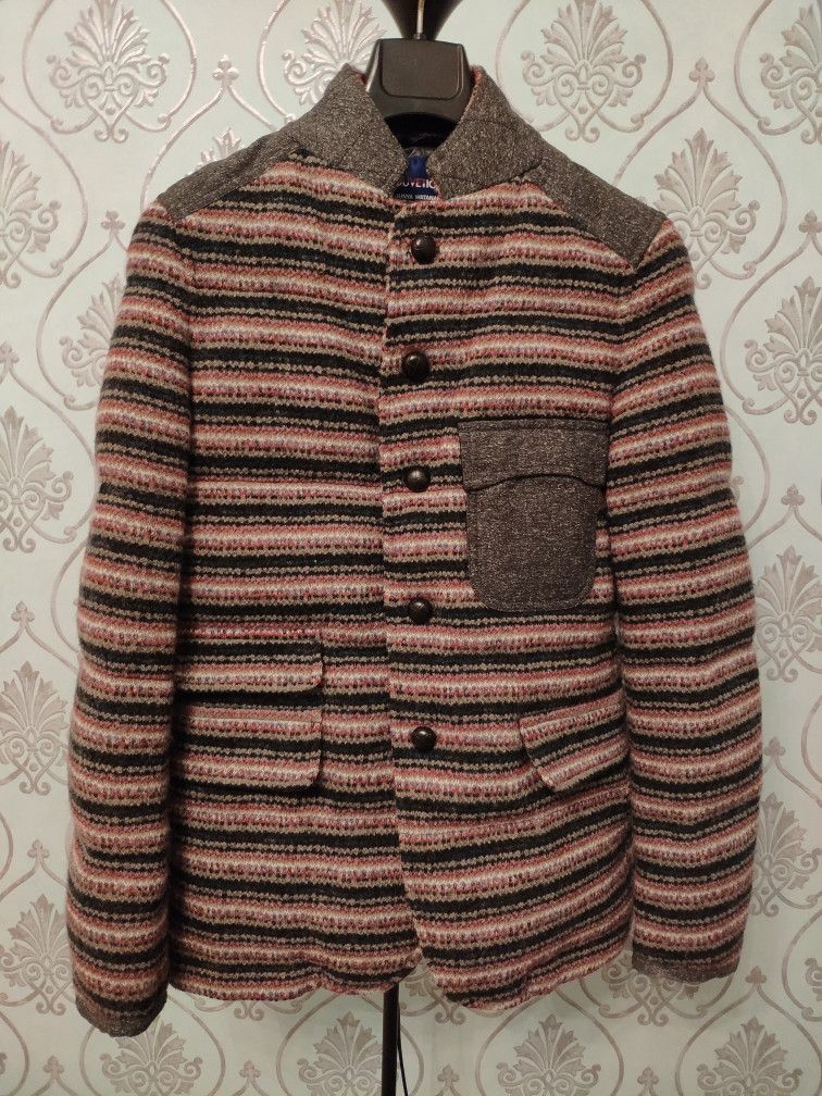 Comme des Garcons NEW ! AW13 padded multicolored jacket.Like Visvim or Moncler Size US M / EU 48-50 / 2 - 7 Thumbnail