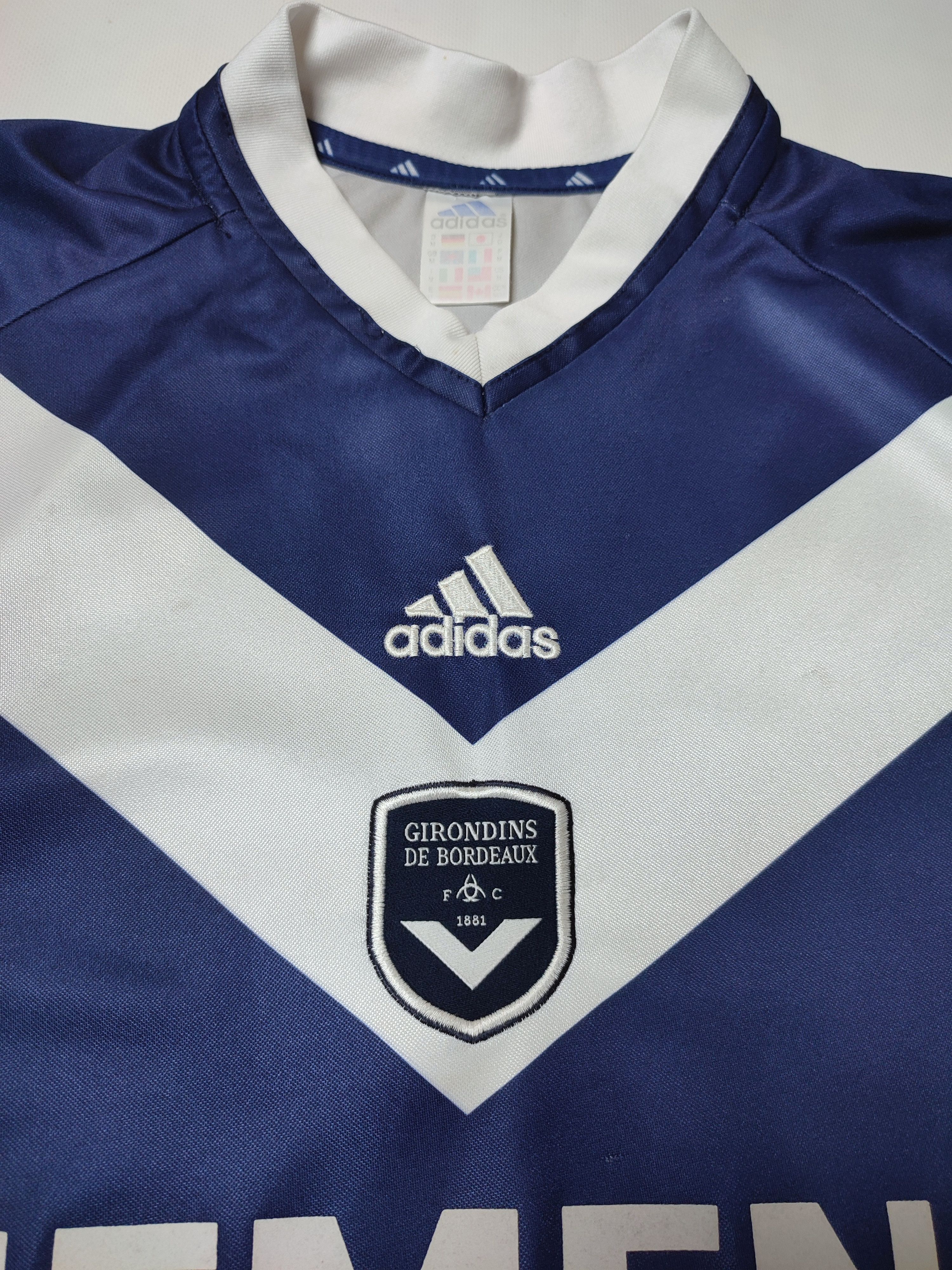 Adidas Vintage Adidas FC Bordeaux home shirt 01/02 Size US M / EU 48-50 / 2 - 5 Thumbnail