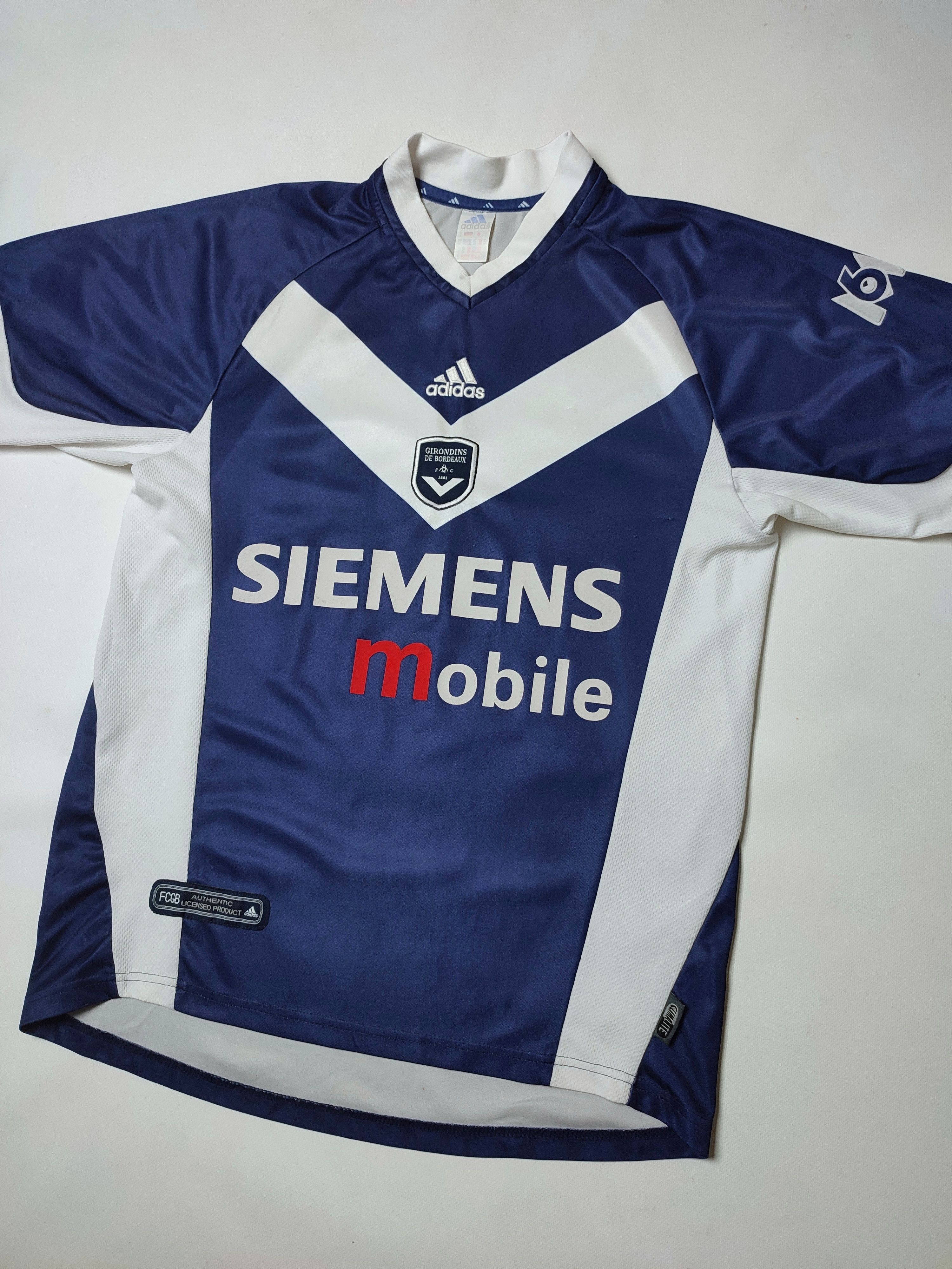 Adidas Vintage Adidas FC Bordeaux home shirt 01/02 Size US M / EU 48-50 / 2 - 1 Thumbnail