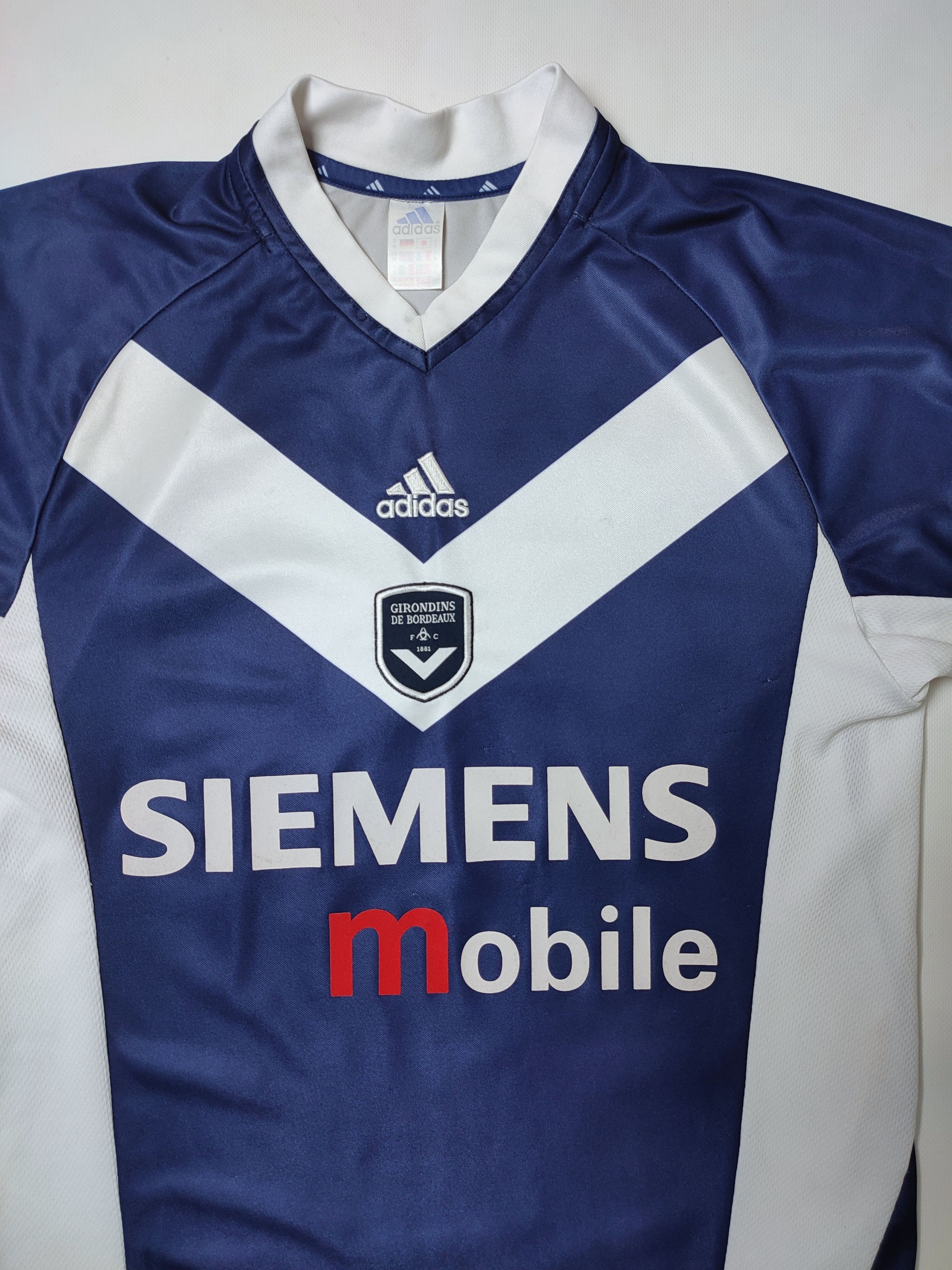 Adidas Vintage Adidas FC Bordeaux home shirt 01/02 Size US M / EU 48-50 / 2 - 3 Thumbnail
