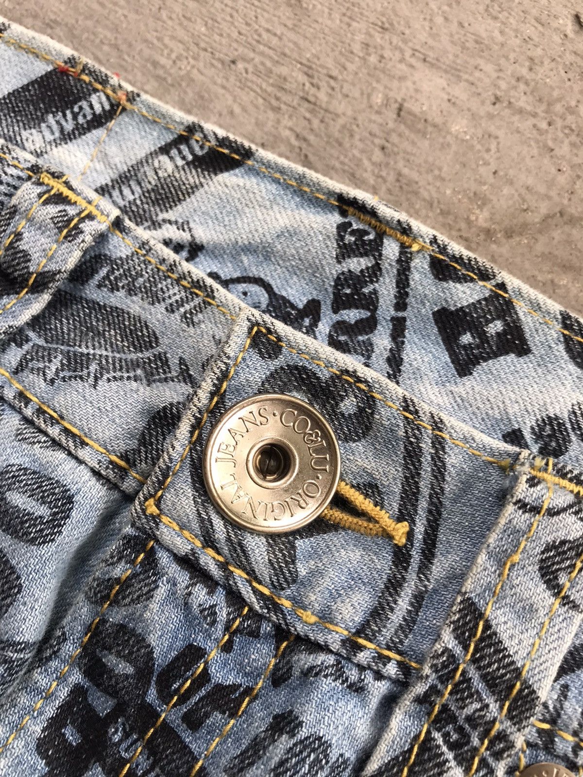 Designer × Japanese Brand Inspired Hysteric Glamour Co & Lu Legitimate Denim Inspired Size US 33 - 6 Thumbnail