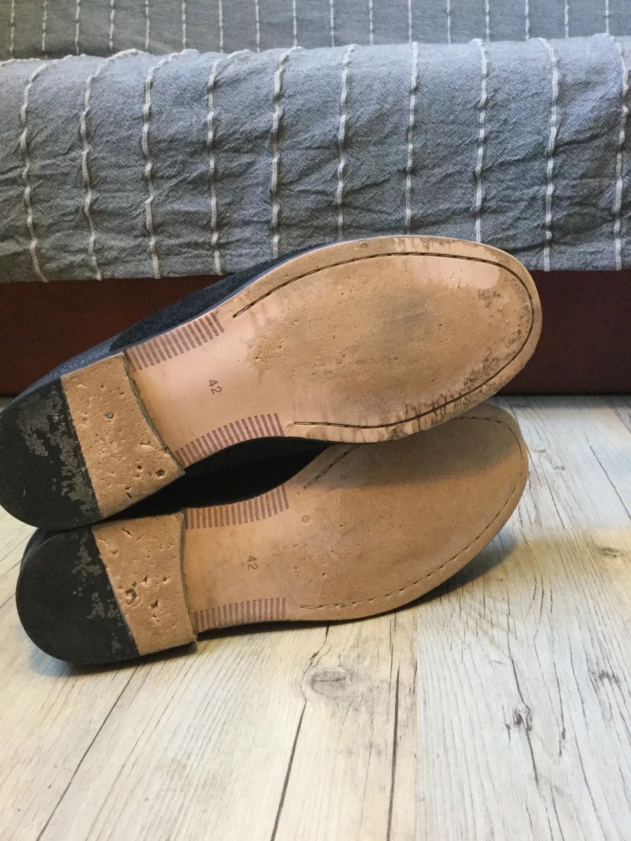 Lost & Found Ria Dunn Suede loafers.Like Paul Harnden or GUIDI loafers Size US 9 / EU 42 - 5 Thumbnail