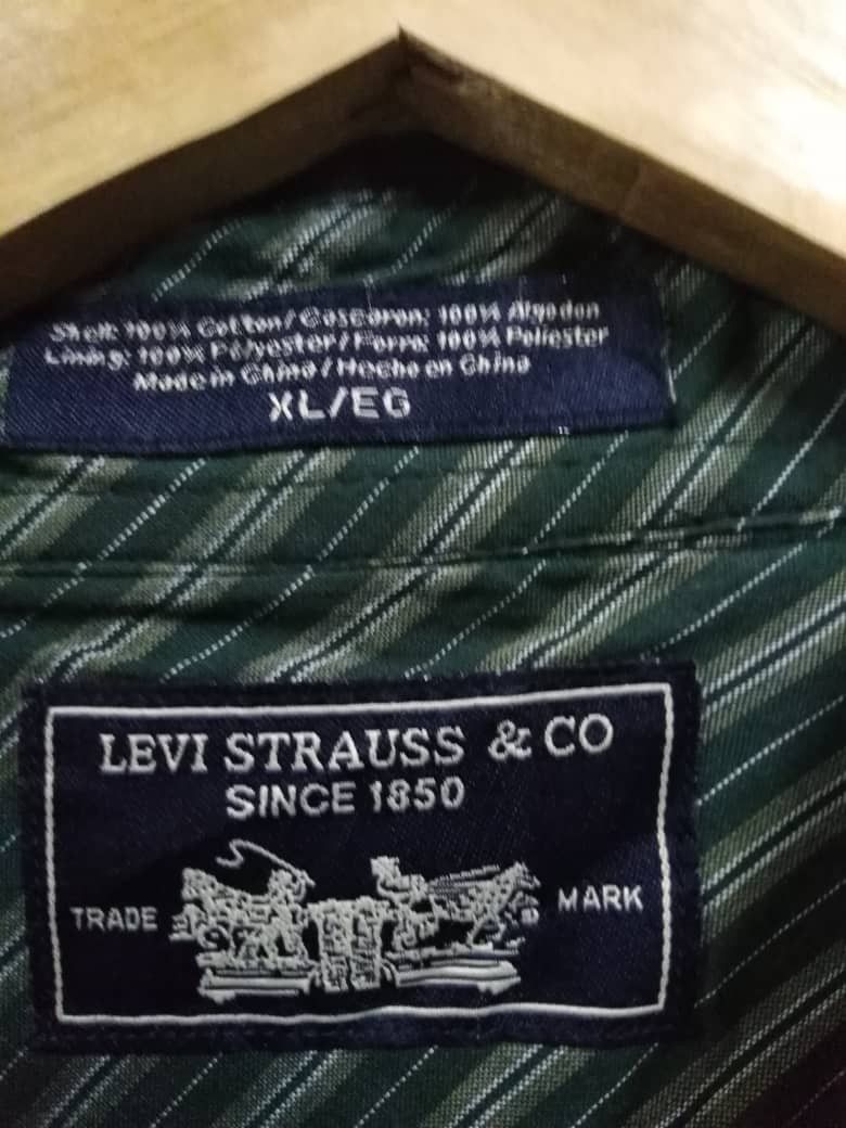 Levi's Vintage Oversize Green Army Levi's Jacket 26.5x33.5 Size US XL / EU 56 / 4 - 8 Thumbnail