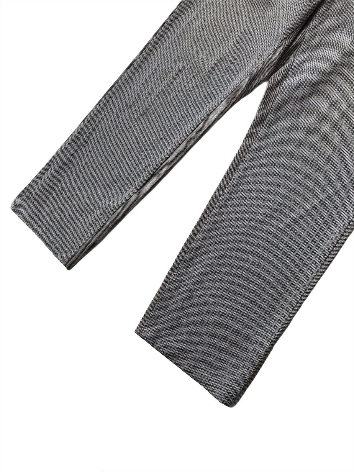 Comme des Garcons Homme Plus × Rei Kawakubo 🔥Archival SS00 CDGH Dual Tones Tilted Gingham Stripes Pants Size US 30 / EU 46 - 5 Thumbnail