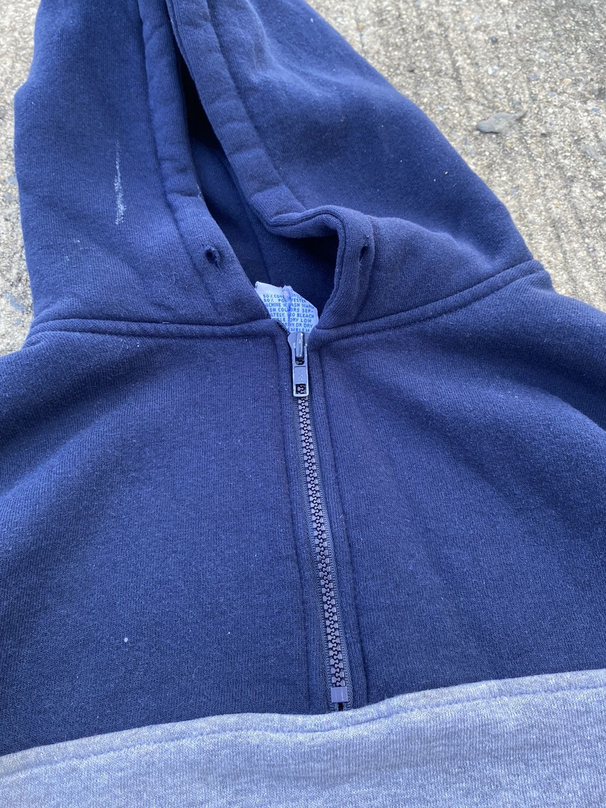 Russell Athletic VTG Boxy Russell Athletic Hoodie 90’s 3 Tone Size US XXL / EU 58 / 5 - 8 Thumbnail
