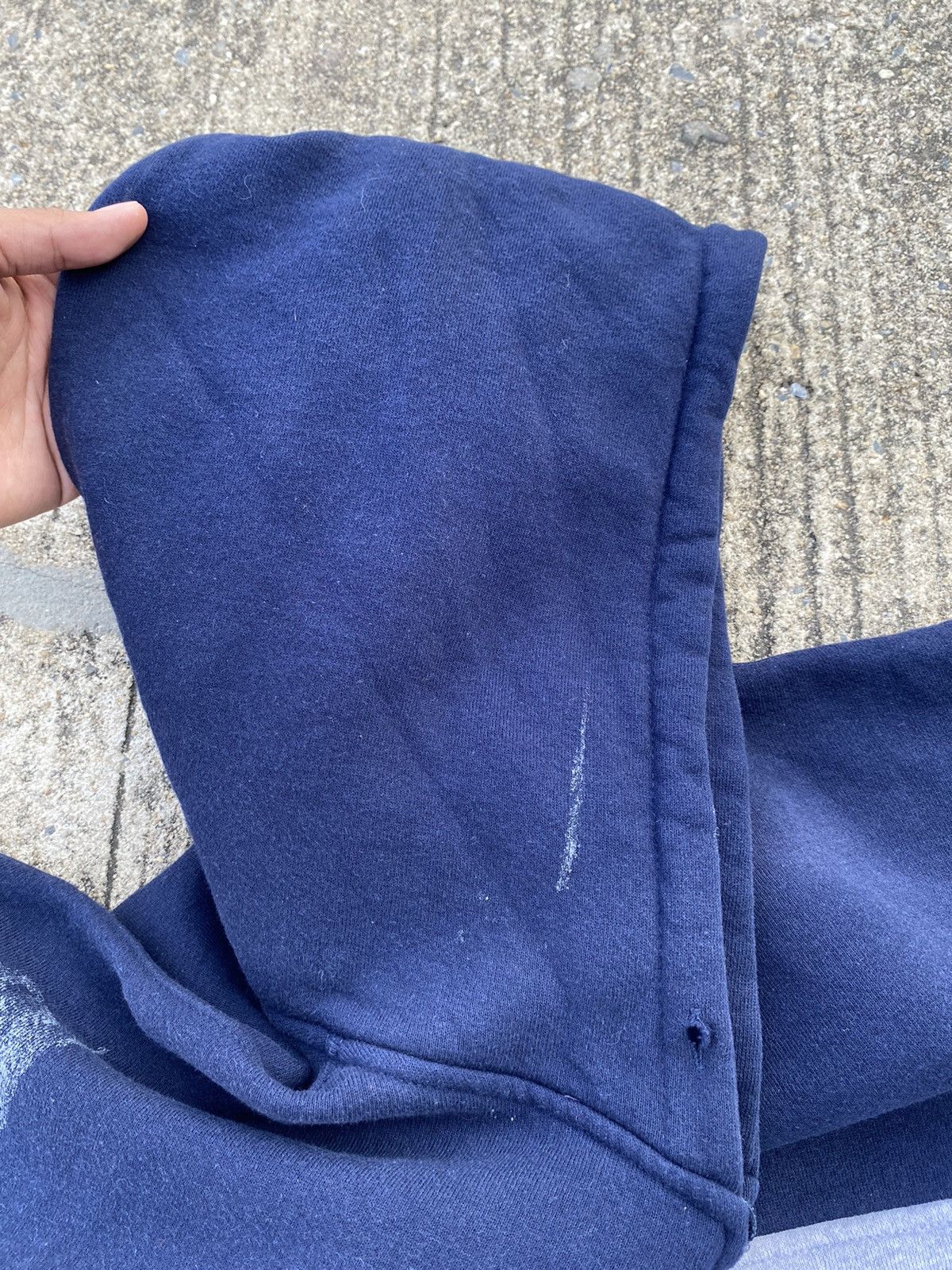 Russell Athletic VTG Boxy Russell Athletic Hoodie 90’s 3 Tone Size US XXL / EU 58 / 5 - 18 Thumbnail