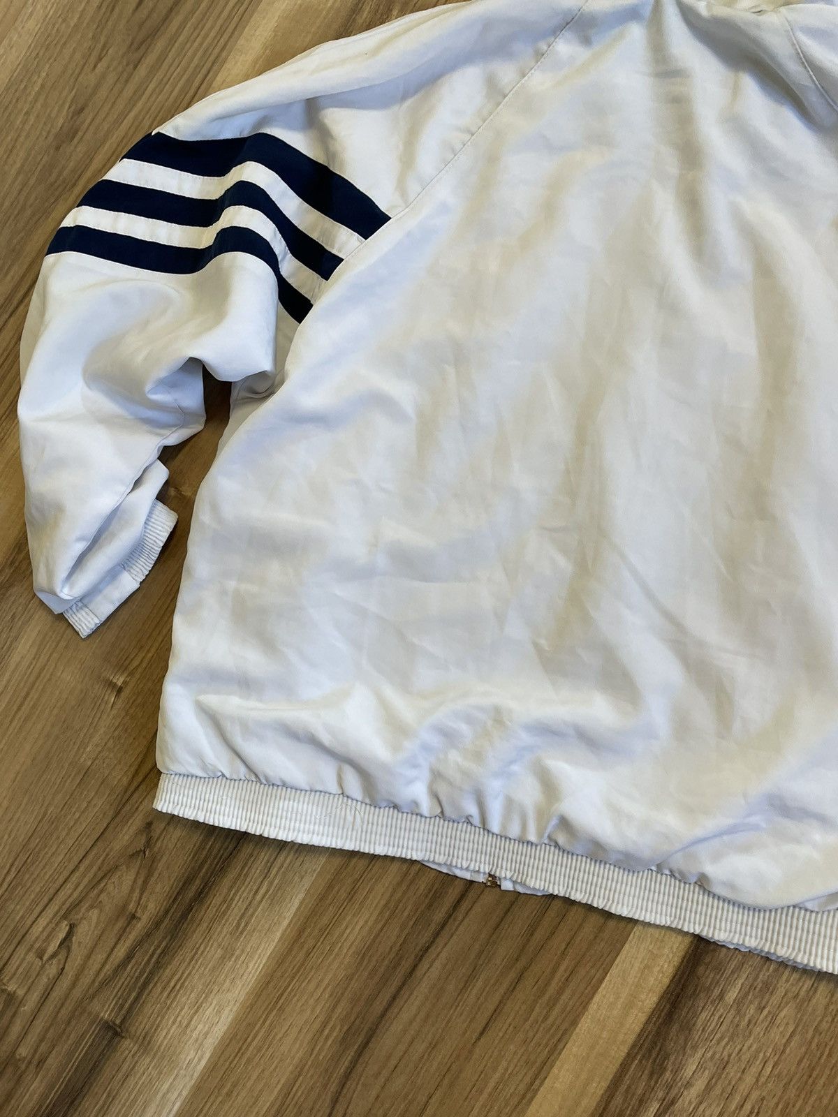 Umbro × Vintage Vintage Umbro Sweater Side Tape Small logo Spelloutzipper Size US M / EU 48-50 / 2 - 11 Thumbnail