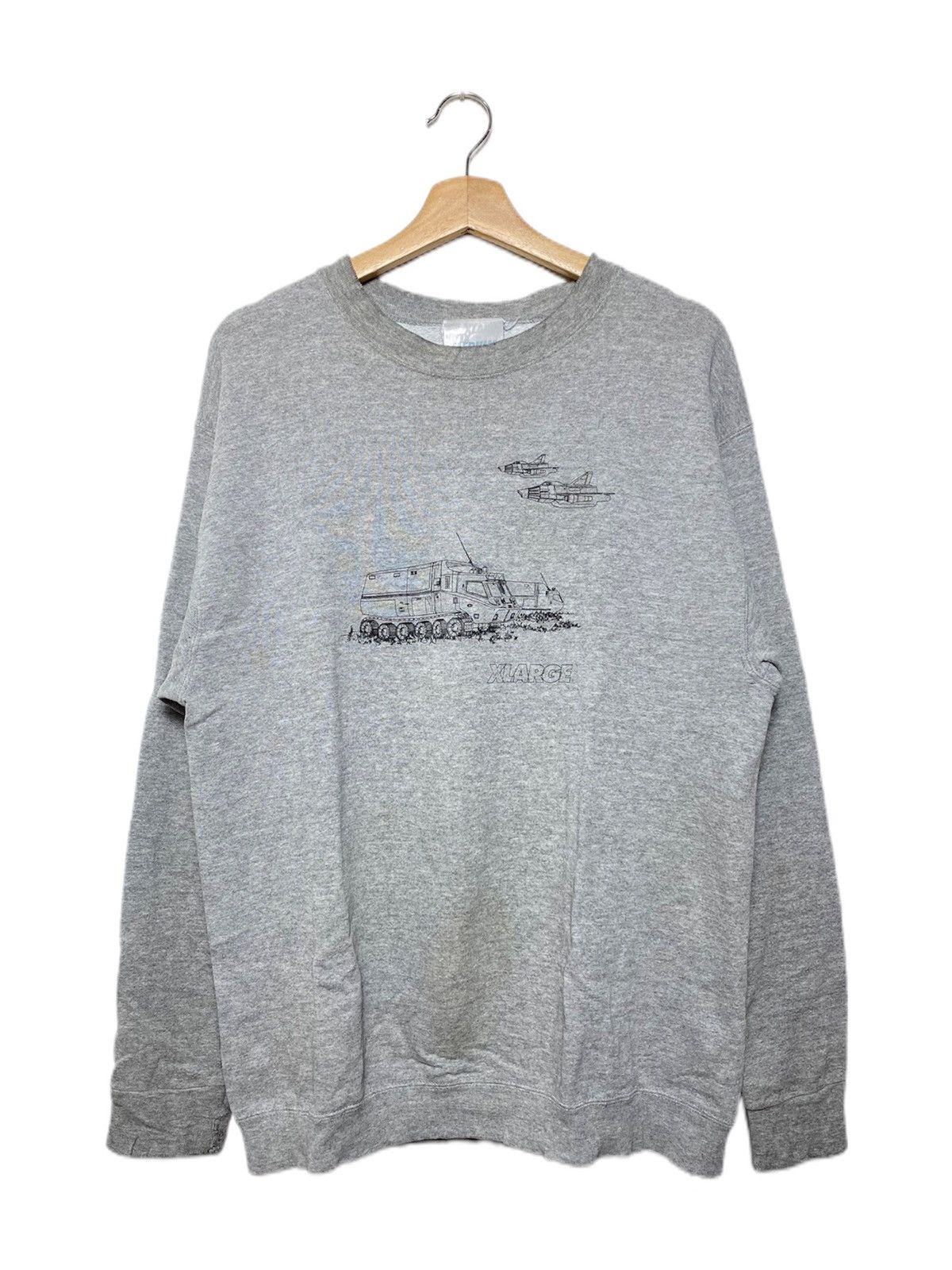 Xlarge Vintage Xlarge Brand Military Crewneck Size US M / EU 48-50 / 2 - 1 Thumbnail