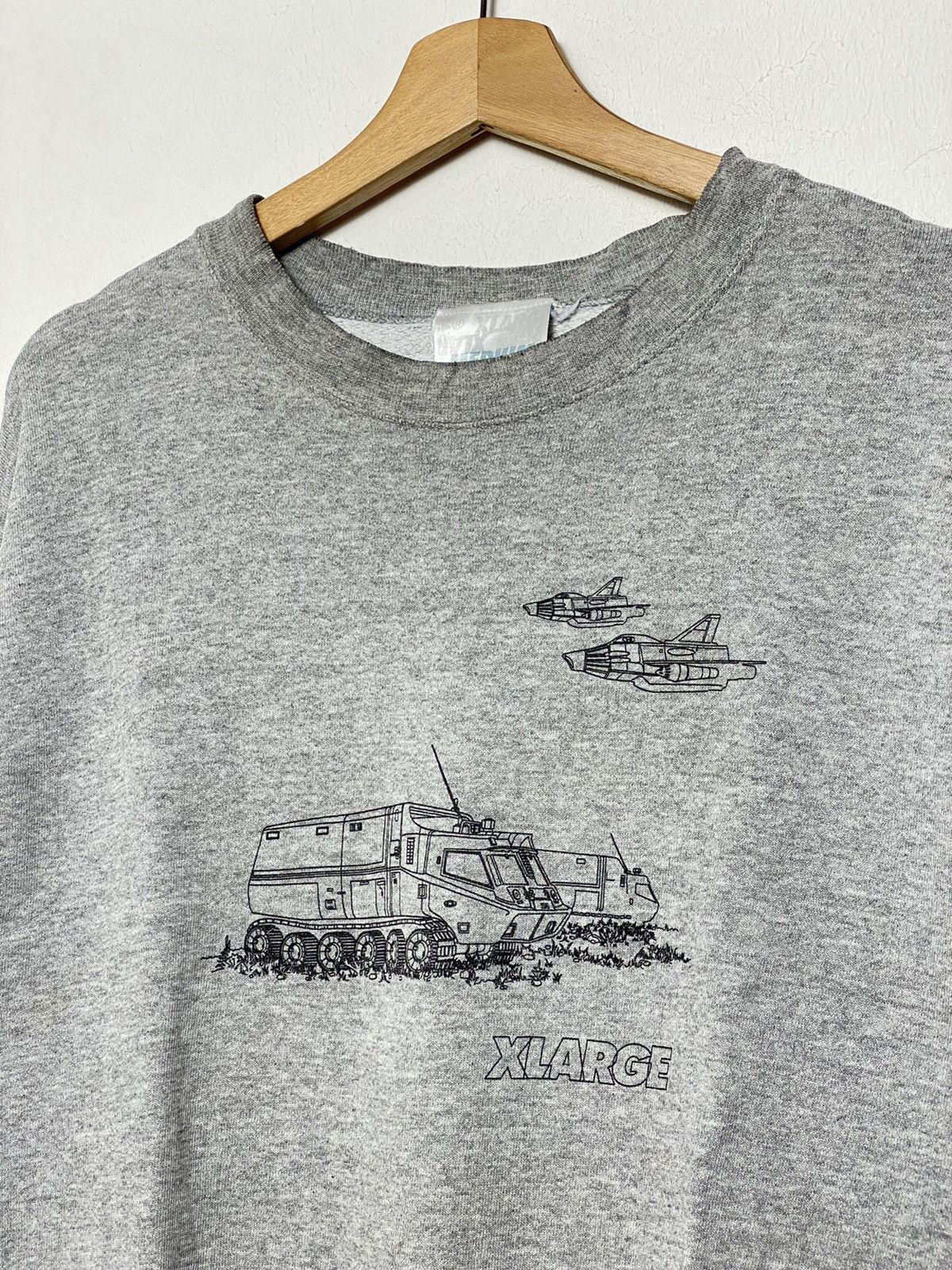 Xlarge Vintage Xlarge Brand Military Crewneck Size US M / EU 48-50 / 2 - 2 Thumbnail