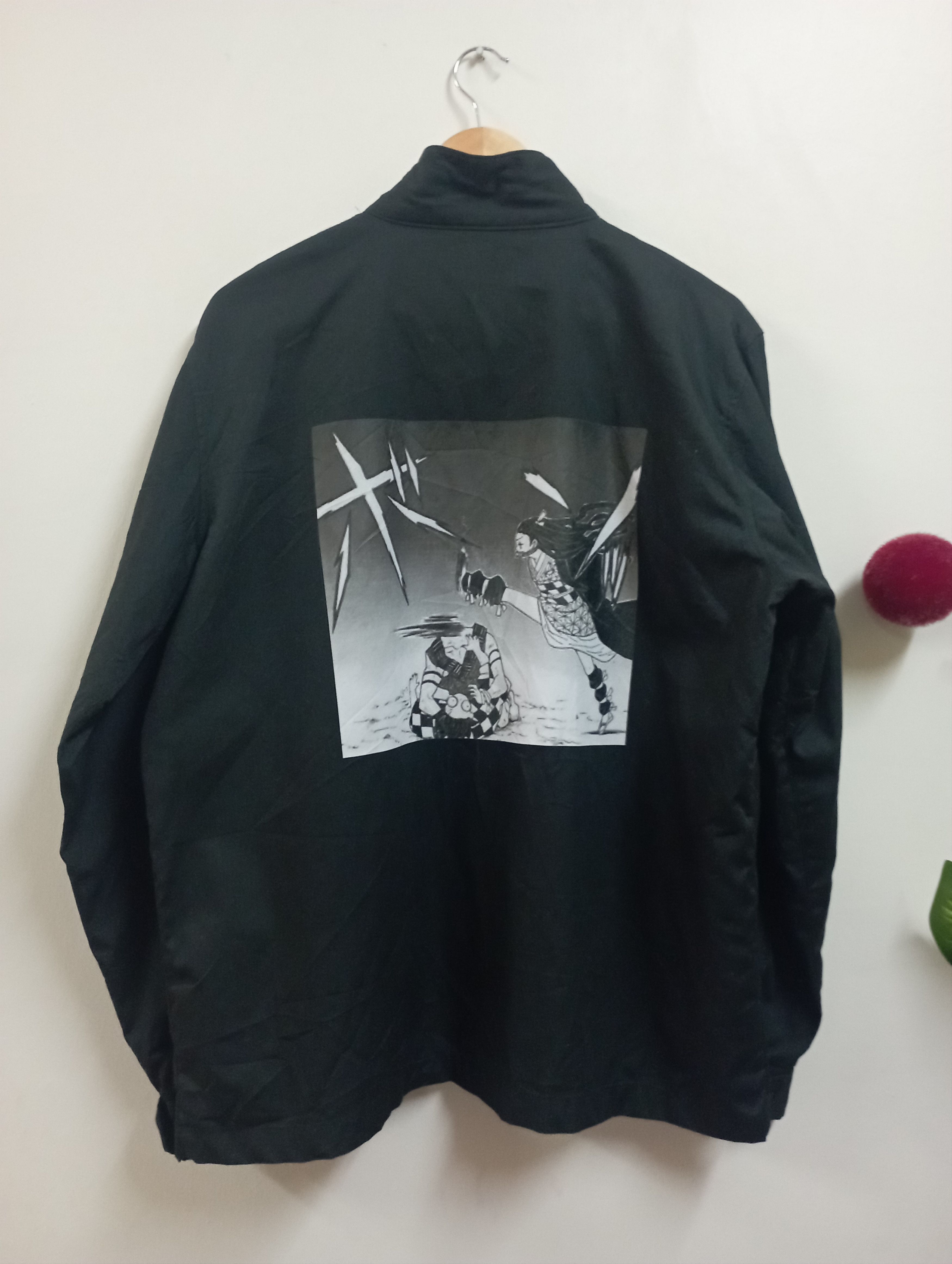Anime Vintage Anime Demon Slayer Zipped Up Jacket Size US XL / EU 56 / 4 - 1 Thumbnail
