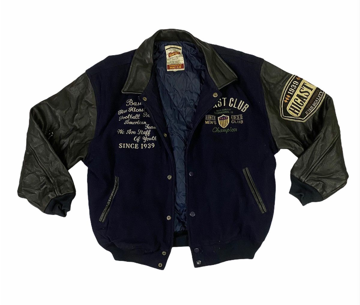 Vintage Vintage Wool/leather Varsity Jacket Size US L / EU 52-54 / 3 - 5 Thumbnail