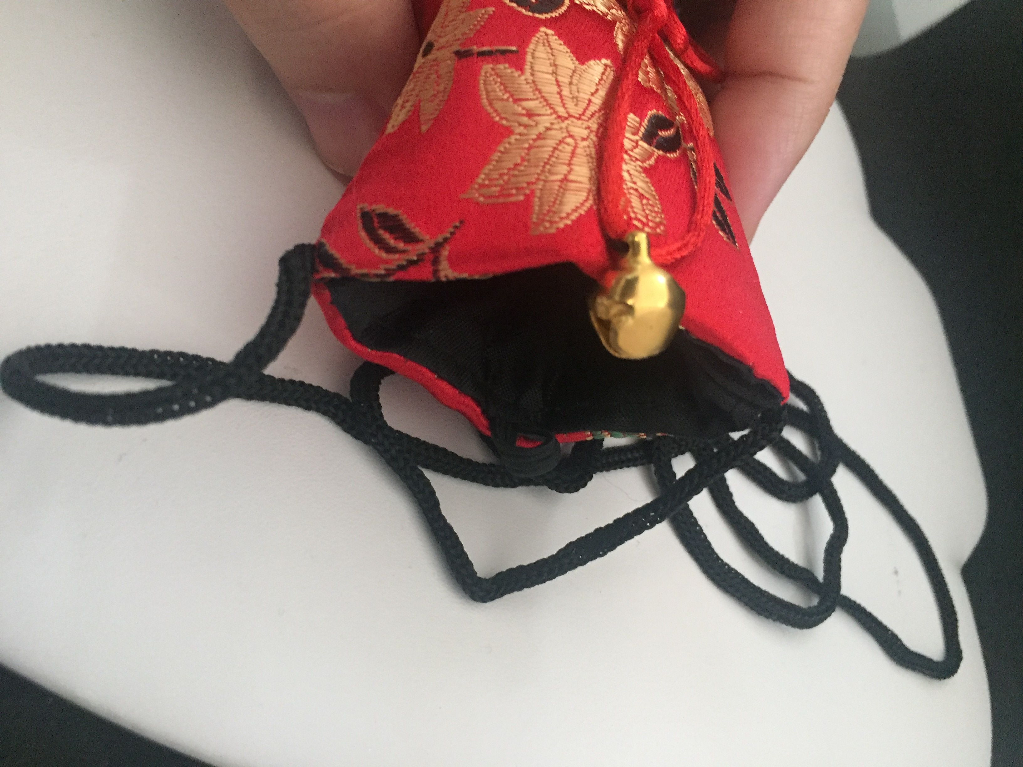 Handmade Asian Style Small Crossbody Bag Size ONE SIZE - 3 Thumbnail