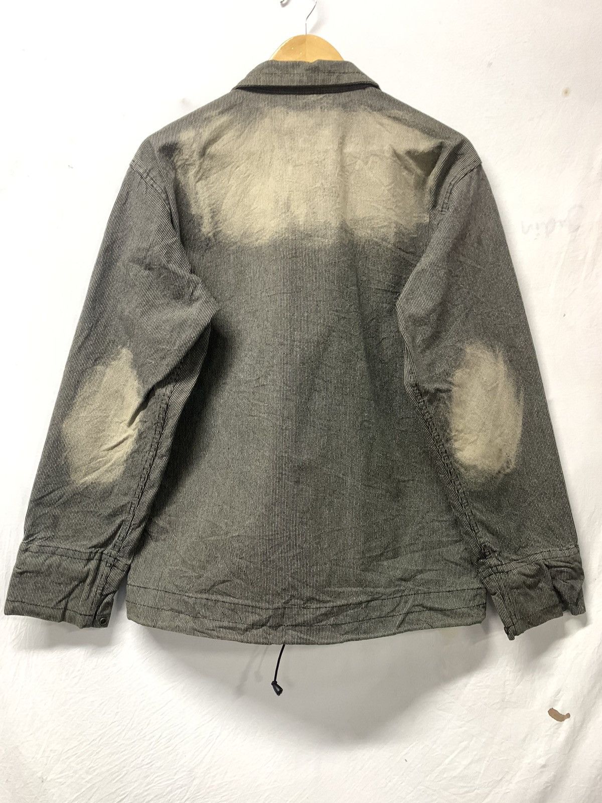 ABAHOUSE Abahouse Distressed Button Jacket Size US M / EU 48-50 / 2 - 2 Thumbnail