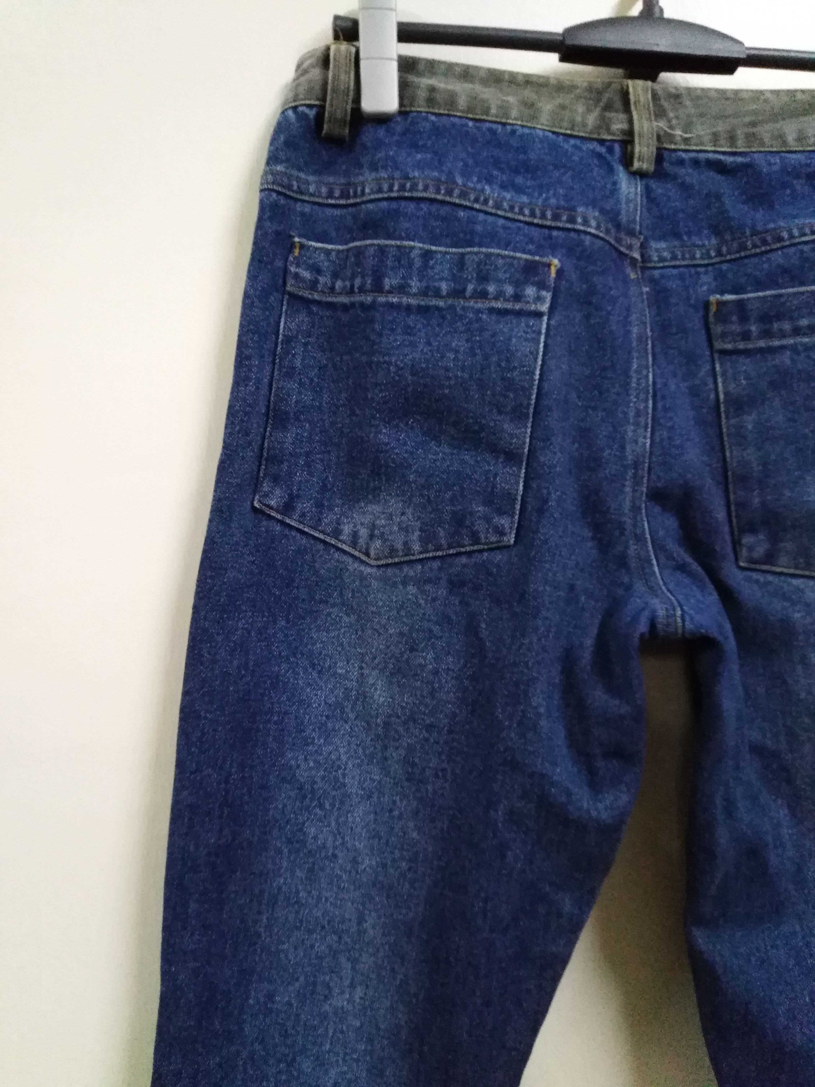 Nicole Club Cargo Jeans Japanese Brand H BOY Patchwork Jeans Size US 32 / EU 48 - 15 Thumbnail