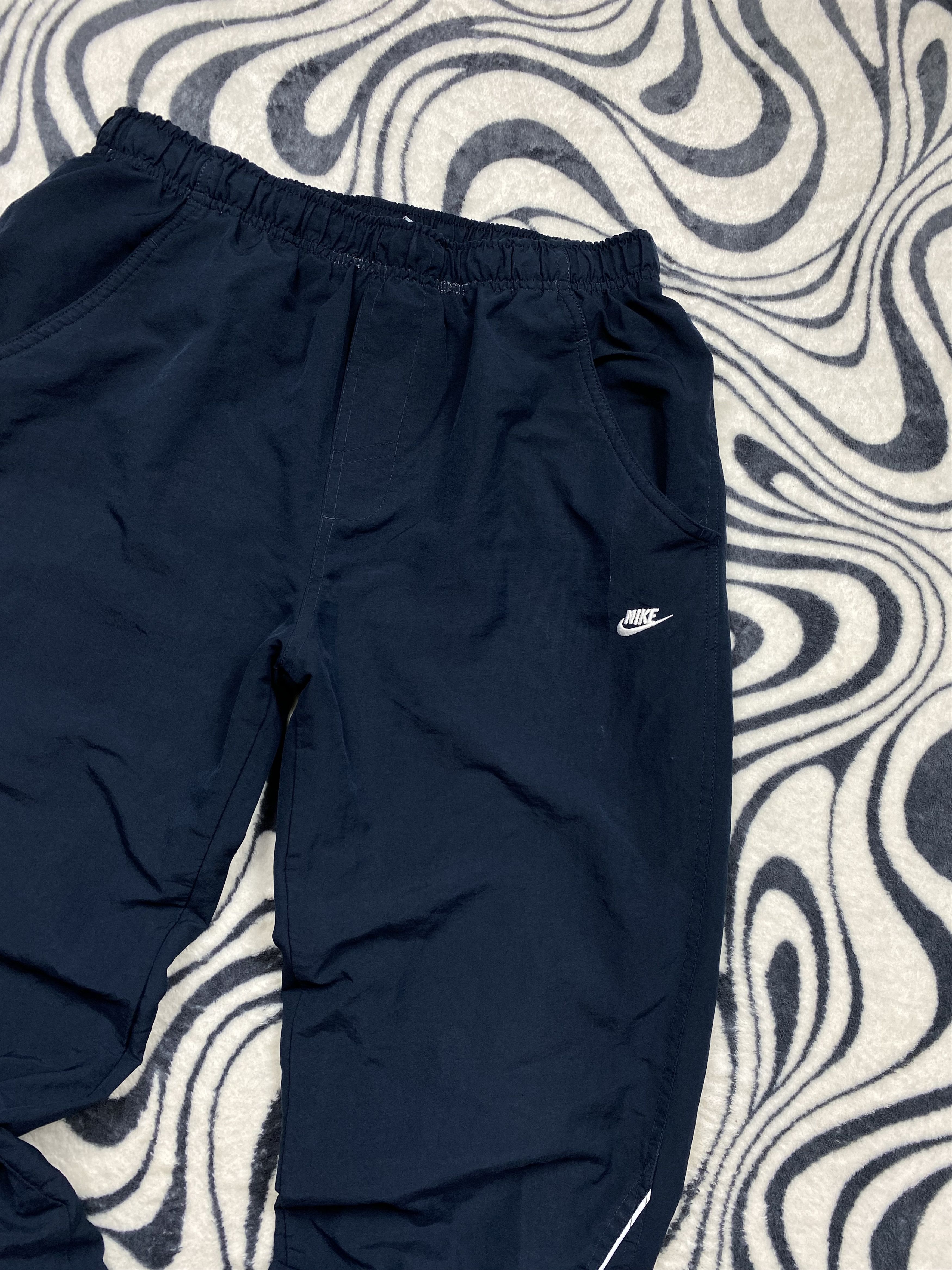 Nike Nike Vintage Mens Nylon Track Pants Y2K Drill Size US 36 / EU 52 - 2 Thumbnail