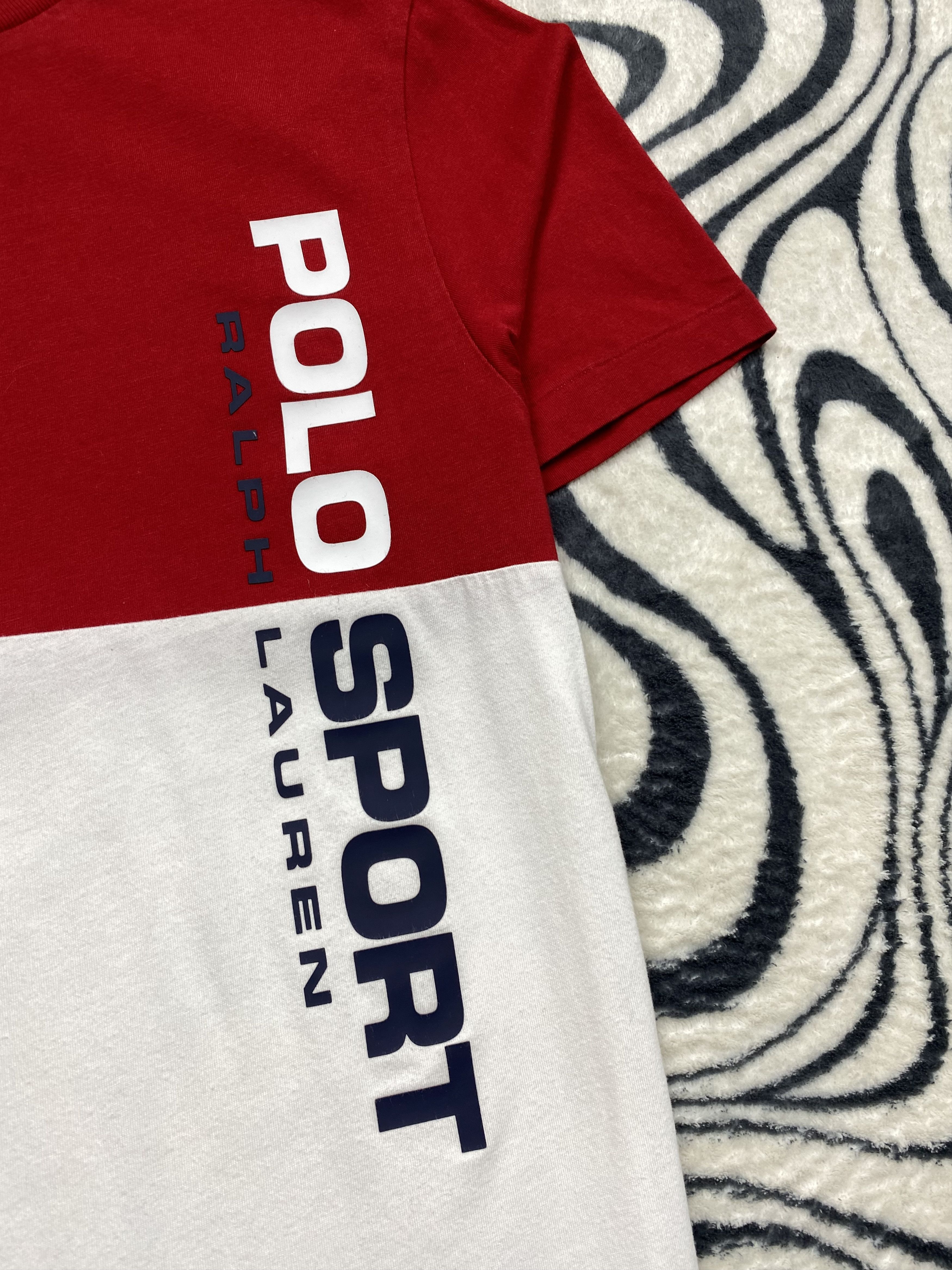Polo Ralph Lauren × Ralph Lauren Sport Polo Ralph Lauren Sport Vintage Mens T-Shirt Tee Y2K Size US XS / EU 42 / 0 - 3 Thumbnail