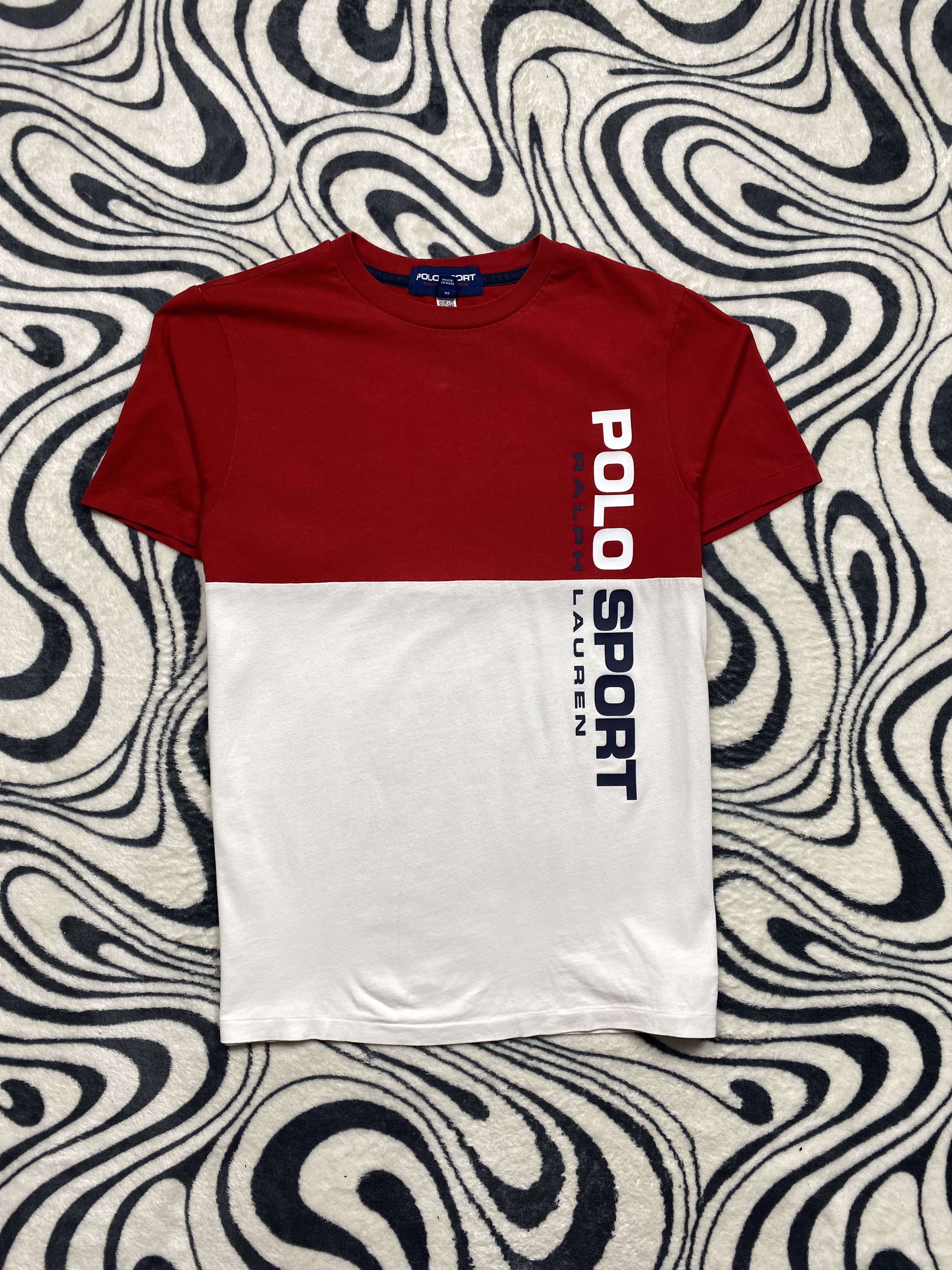 Polo Ralph Lauren × Ralph Lauren Sport Polo Ralph Lauren Sport Vintage Mens T-Shirt Tee Y2K Size US XS / EU 42 / 0 - 1 Thumbnail