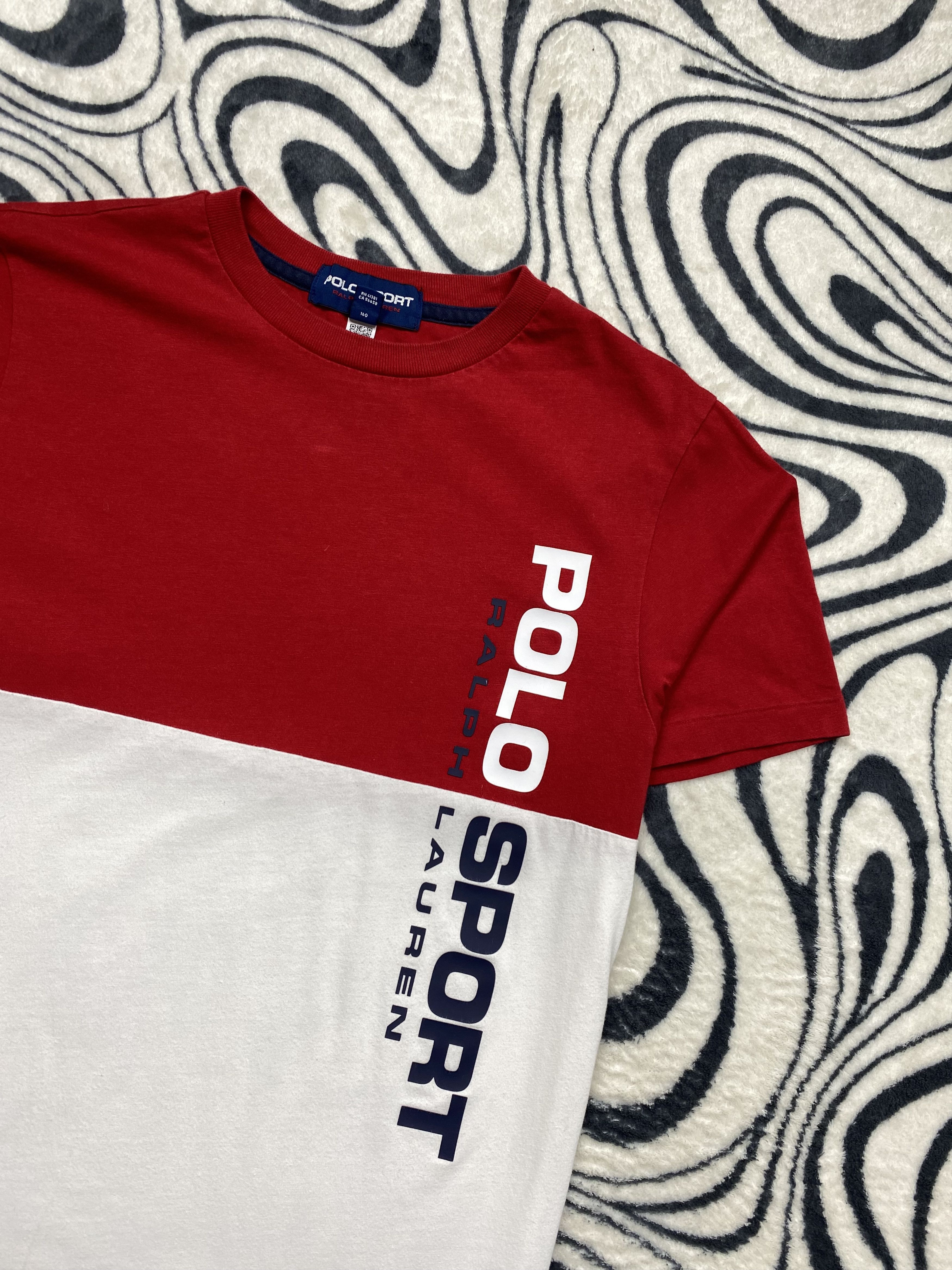 Polo Ralph Lauren × Ralph Lauren Sport Polo Ralph Lauren Sport Vintage Mens T-Shirt Tee Y2K Size US XS / EU 42 / 0 - 2 Thumbnail