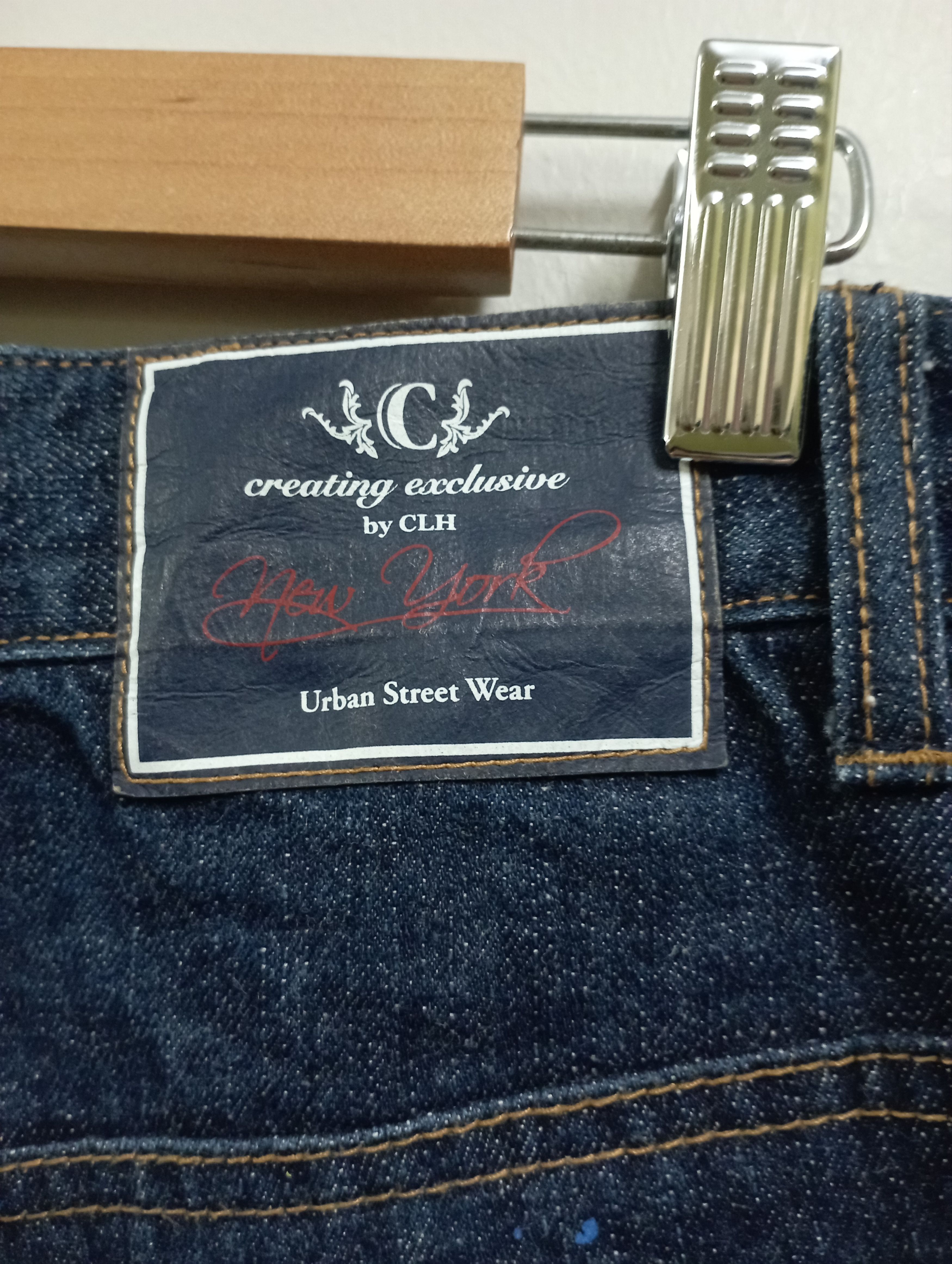 Nicole Club Japanese Brand VCV Like Sterling Ruby Painted Denim Style Size US 32 / EU 48 - 18 Thumbnail
