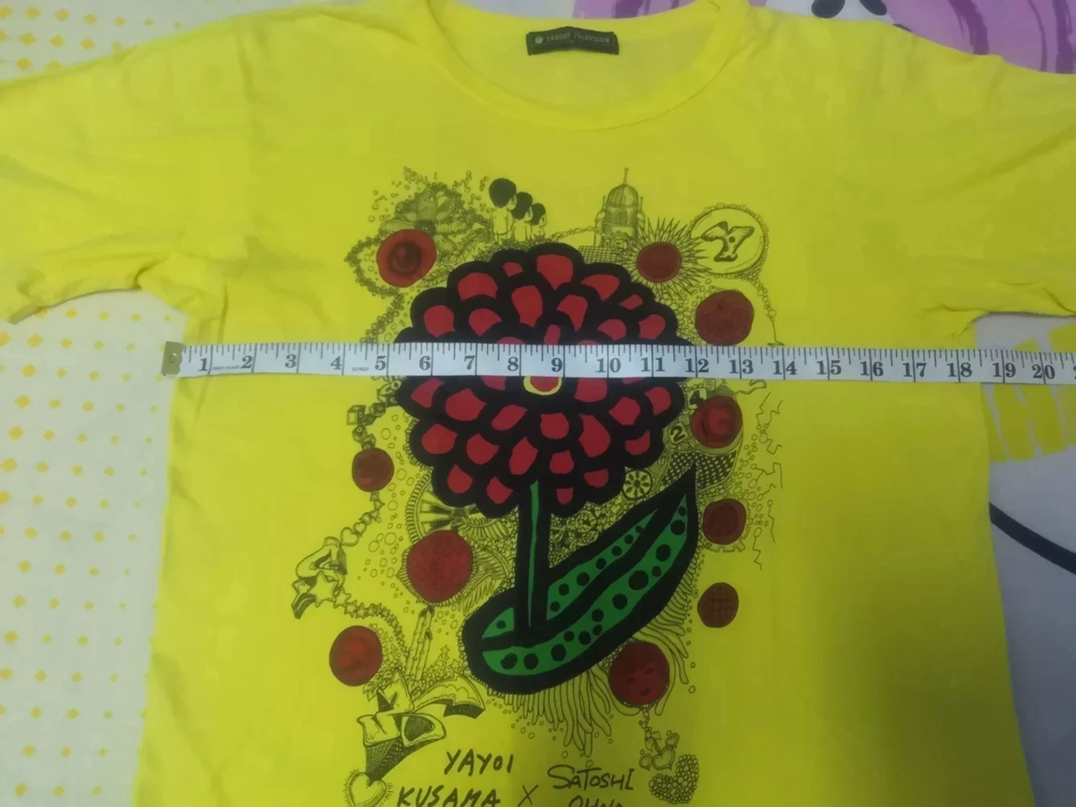 Japanese Brand Vintage 24 Hour Television x Takashi Murakami Tee Jpn Anime Size US M / EU 48-50 / 2 - 6 Thumbnail