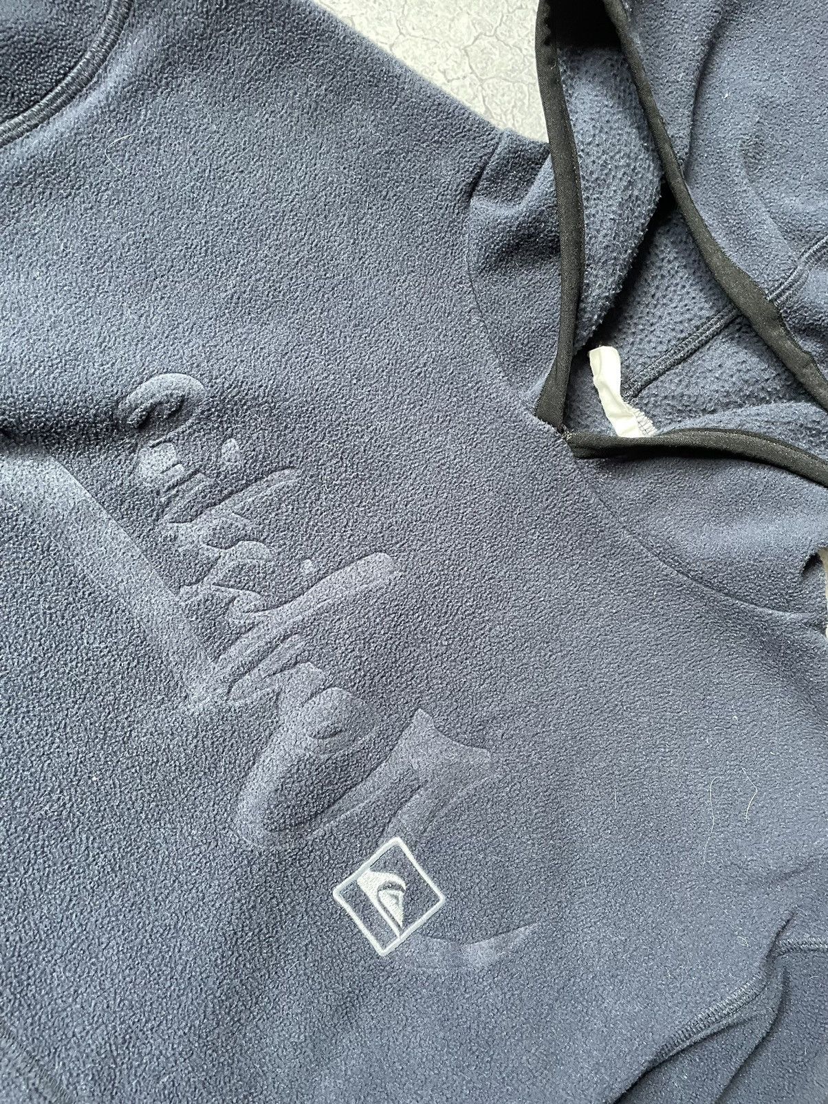 Quiksilver × Vintage Vintage Fleece Quicksilver Hoodie with Large Logo Size US S / EU 44-46 / 1 - 6 Thumbnail