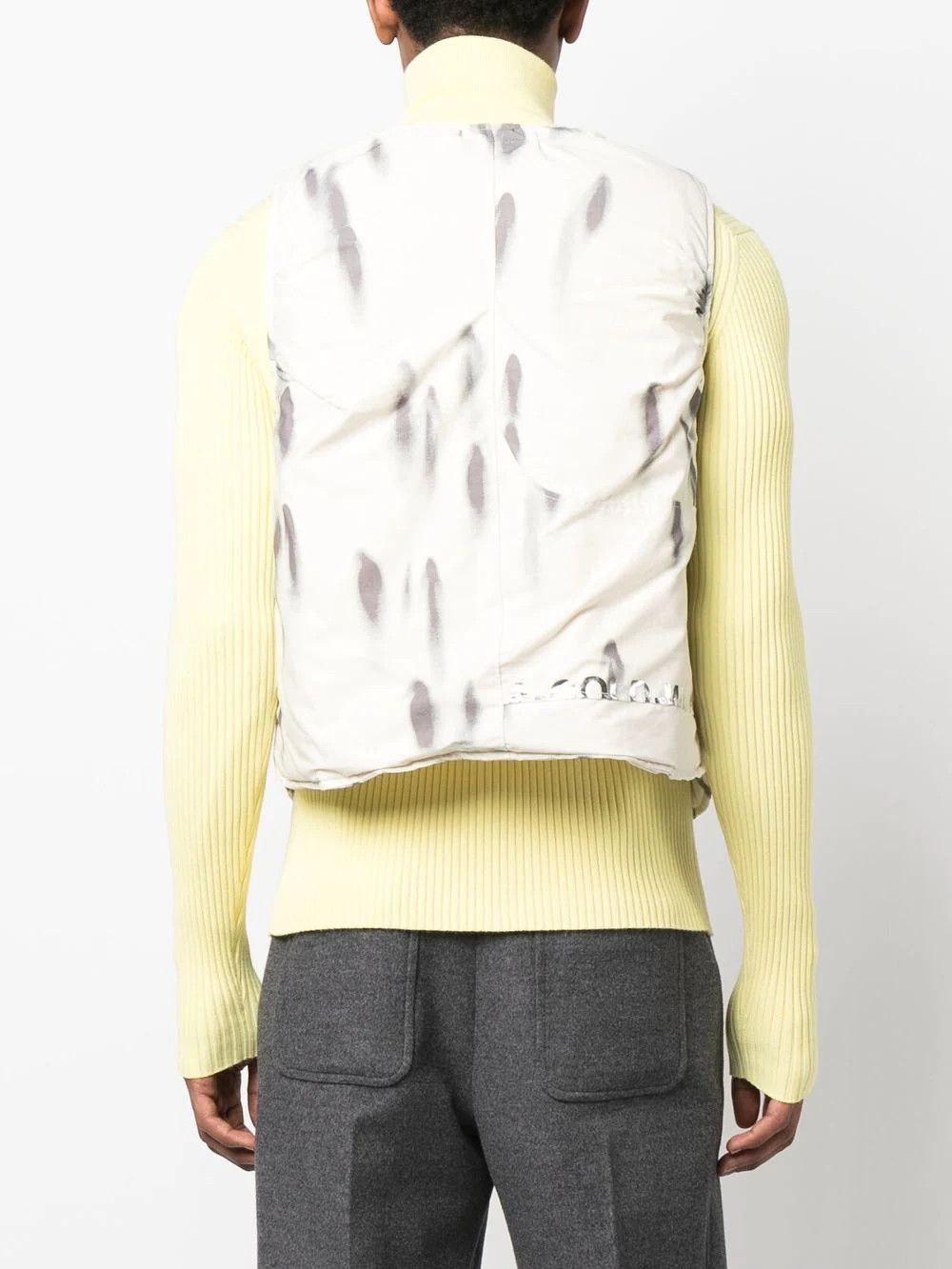 A-COLD-WALL* ACW asymetrical Gilet Bone Blur Puffer Crop tactical modular Size US M / EU 48-50 / 2 - 12 Thumbnail
