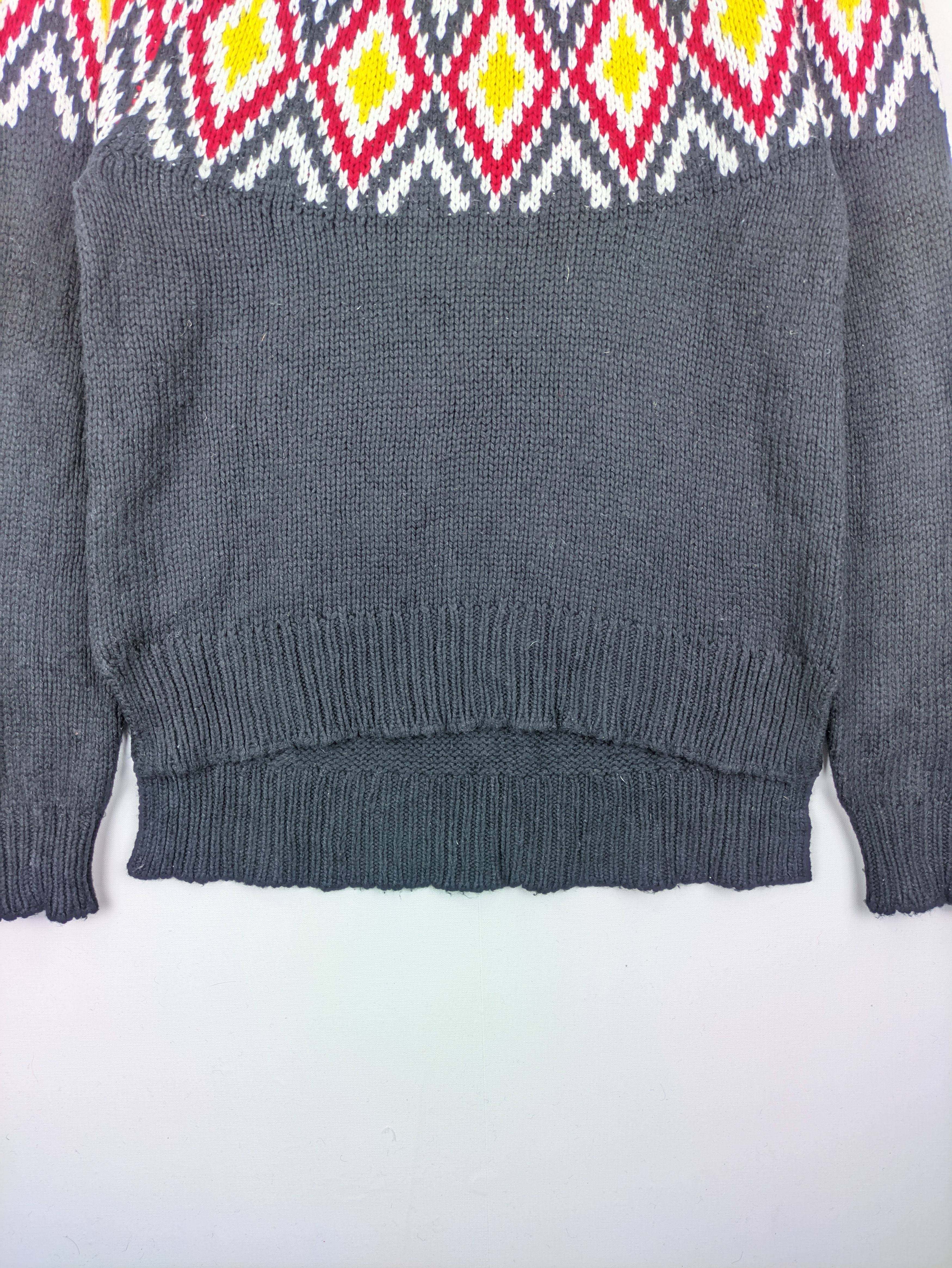 Japanese Brand Steals🔥Knit Sweater Native Patterned by BCBG Maxazria Size M / US 6-8 / IT 42-44 - 8 Thumbnail