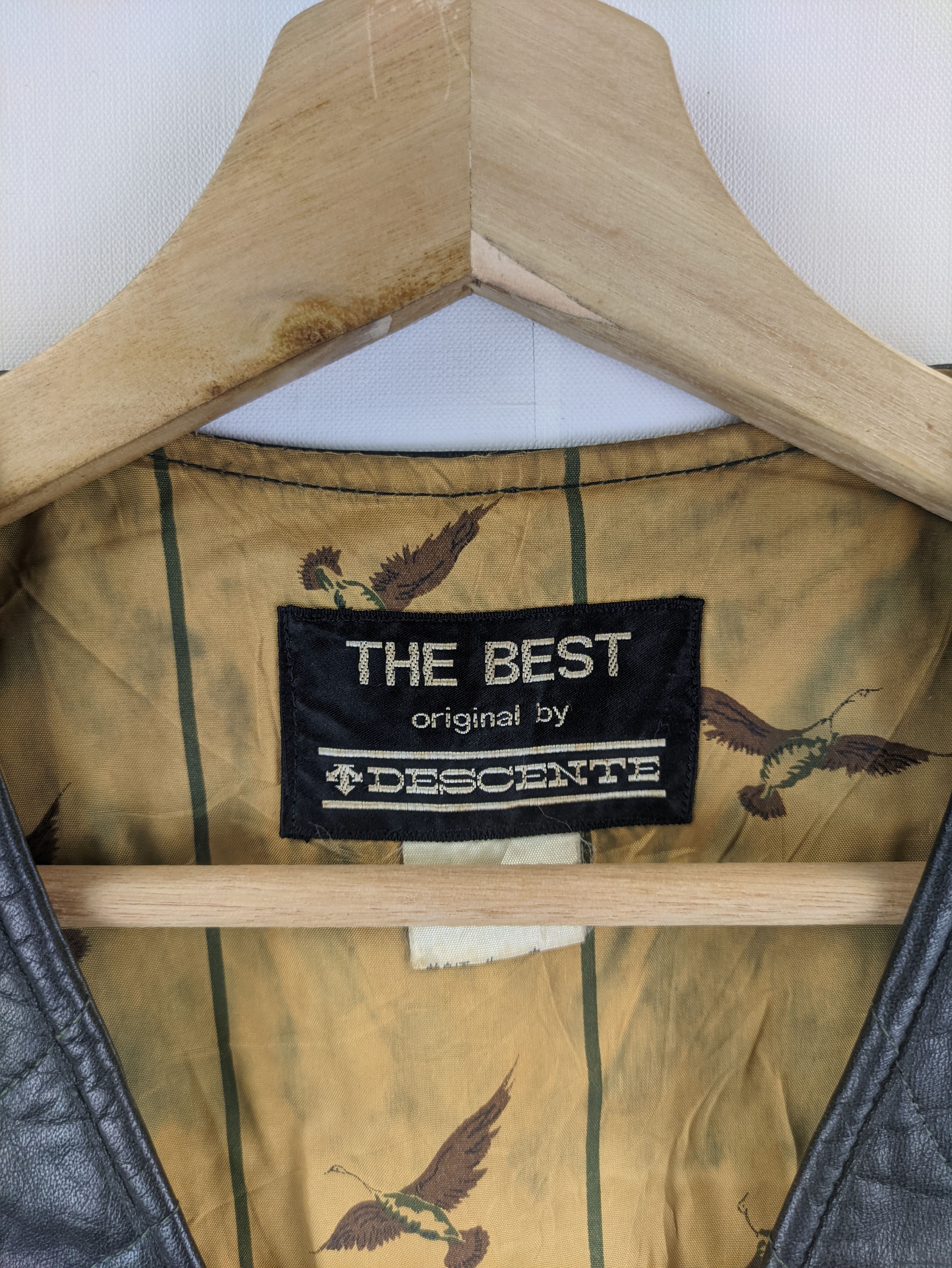 Descente Steals🔥Vintage Vest PU Leather by Descente Size US M / EU 48-50 / 2 - 3 Thumbnail