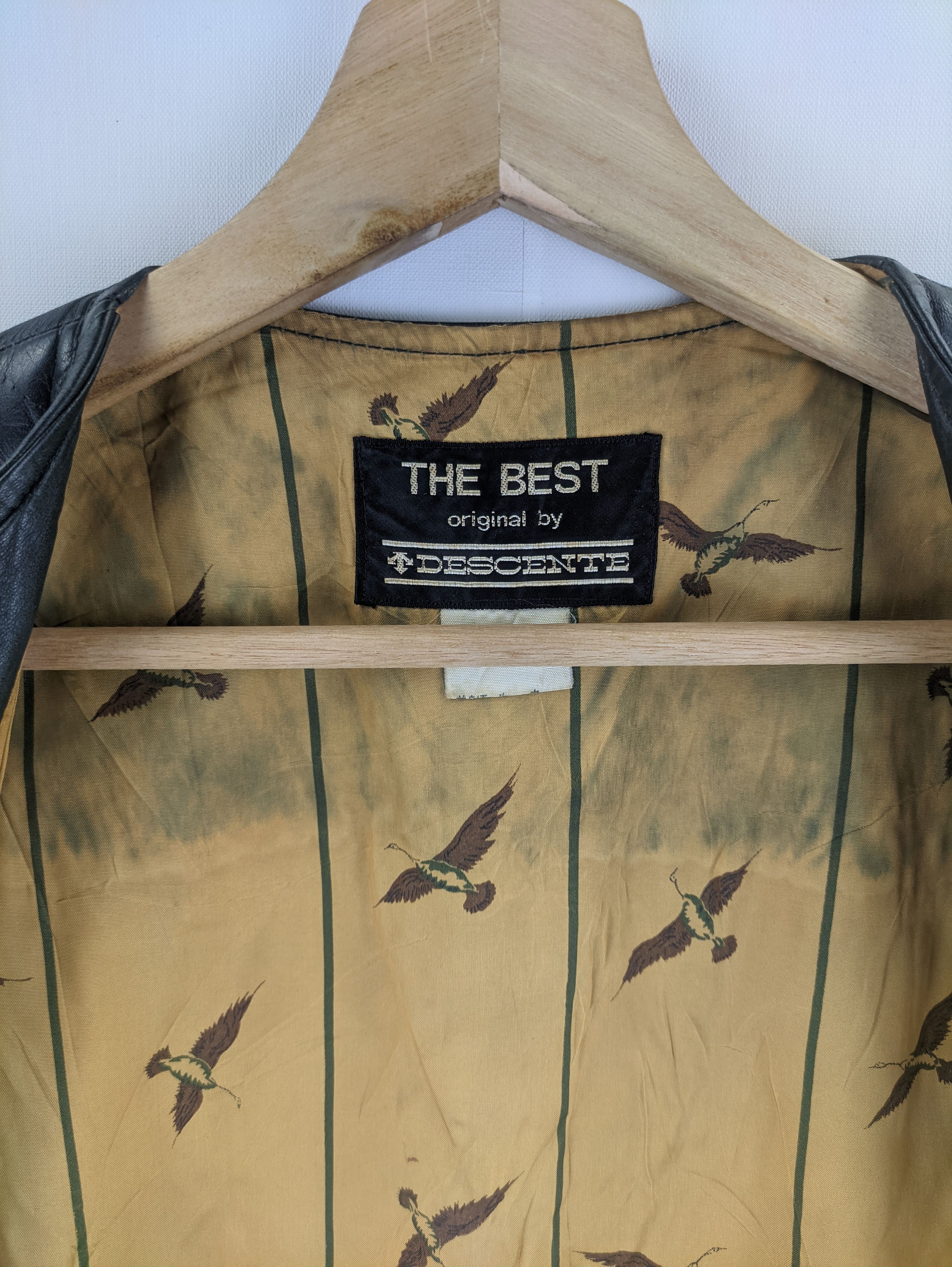 Descente Steals🔥Vintage Vest PU Leather by Descente Size US M / EU 48-50 / 2 - 6 Thumbnail
