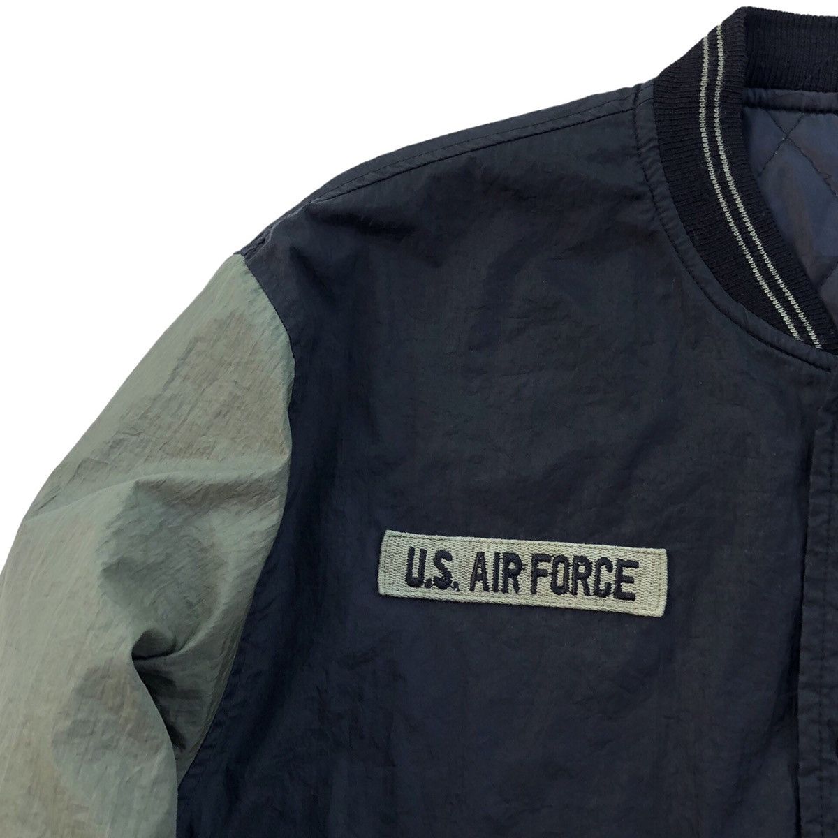 Vintage Vintage 90s US.Air Force Stadium Jacket Size US L / EU 52-54 / 3 - 8 Thumbnail